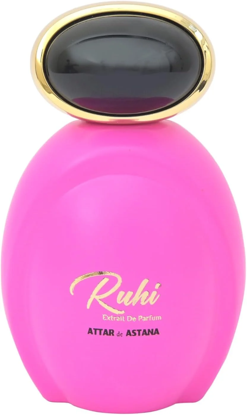 عطر آستانا روحی د پرفیوم 100 میلی لیتر - عطر عربی زنانه قوی، عطر عربی ممتاز، رایحه ای شیک و یونیسکس با عود گلدار و مشک. رایحه یونیسکس ماندگار با رایحه های گل، عود و مشک