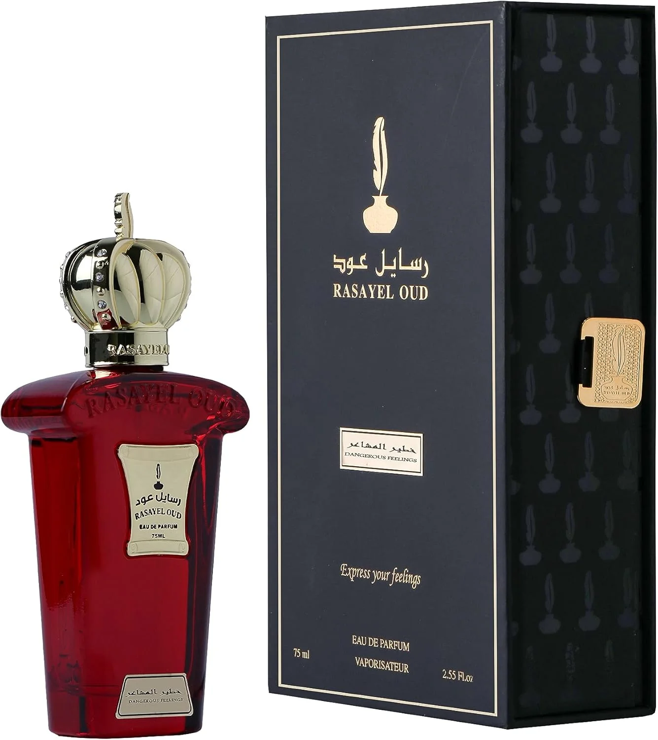 ادکلن زنانه احساسات خطرناک رسائل عود با ماندگاری طولانی