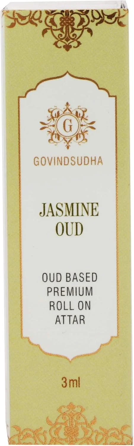 عطر رولی ممتاز بر پایه عود با رایحه موتیه/یاس گویندسودها، بطری 3 میلی لیتری، عطر یاس عود، عطر ماندگار، عطر بدون الکل برای آقایان و بانوان عطر رولی ممتاز بر پایه عود با رایحه موتیه/یاس گویندسودها، بطری 3 میلی لیتری، عطر یاس عود، عطر ماندگار، عطر بدون الکل برای آقایان و بانوان