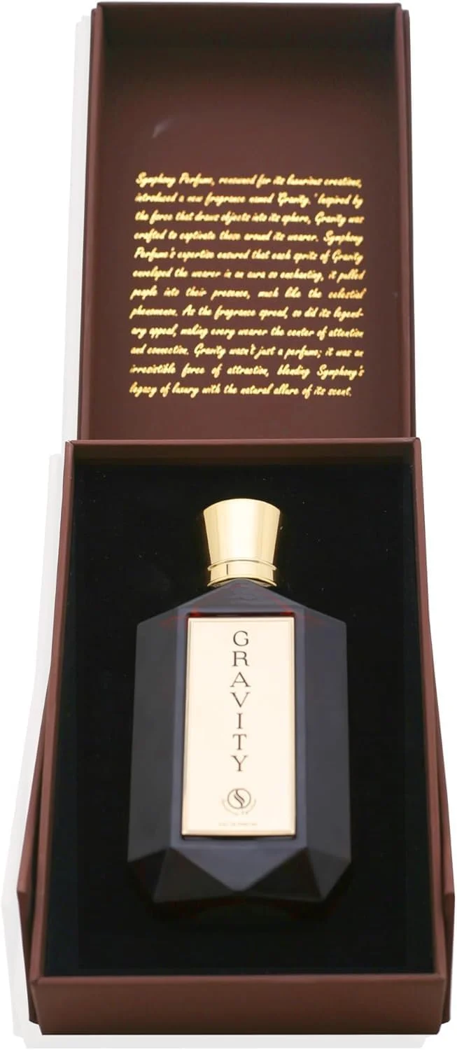 ادکلن گراویتی از سیمفونی، ادو پرفیوم 100 میلی لیتر، الهام گرفته از گانیمد از MAB، عطر لوکس مردانه زنانه یونیسکس، ماندگاری طولانی و پخش بوی قوی ادکلن گراویتی از سیمفونی، ادو پرفیوم 100 میلی لیتر، الهام گرفته از گانیمد از MAB، عطر لوکس مردانه زنانه یونیسکس، ماندگاری طولانی و پخش بوی قوی