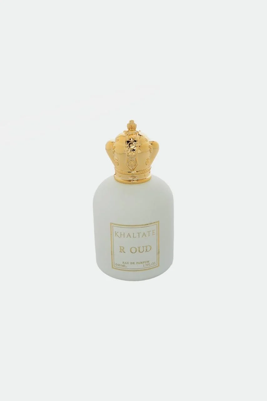 عطر ادو پرفیوم خلتات آر عود، 50 میلی لیتر، درب تاج طلایی، عطر لوکس