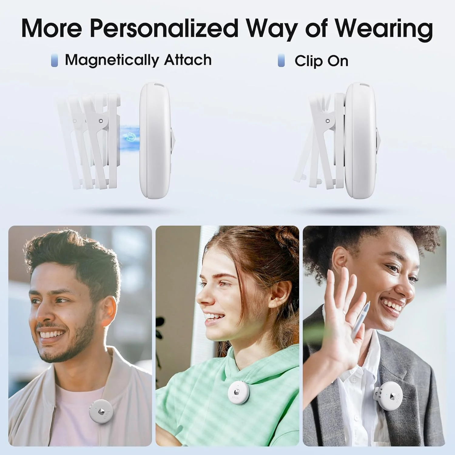 میکروفون یقه ای بی سیم BOYA Omic-D-W برای آیفون، حذف نویز، عمر باتری 5 ساعته، انتقال 164 فوتی، میکروفون پادکست بی سیم یقه ای لایتنینگ برای ضبط ویدیو، ولاگ میکروفون یقه ای بی سیم BOYA Omic-D-W برای آیفون، حذف نویز، عمر باتری 5 ساعته، انتقال 164 فوتی، میکروفون پادکست بی سیم یقه ای لایتنینگ برای ضبط ویدیو، ولاگ