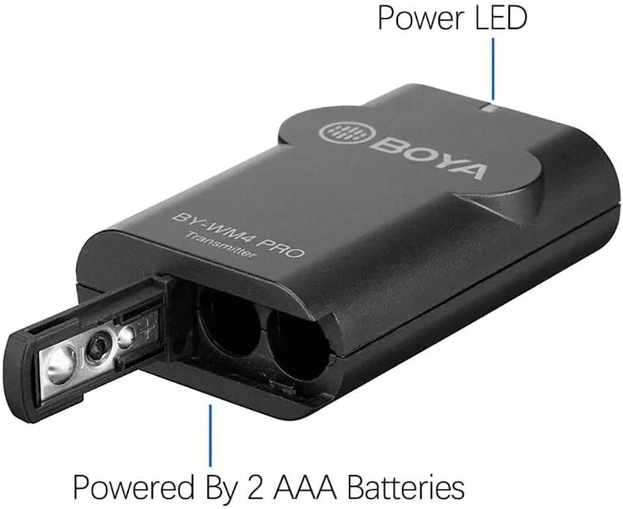 سیستم میکروفون یقه ای دیجیتال بی سیم دو نفره بویا مدل By-Wm4 Pro-K6 برای دستگاه های USB-C (2.4 گیگاهرتز) سیستم میکروفون یقه ای دیجیتال بی سیم دو نفره بویا مدل By-Wm4 Pro-K6 برای دستگاه های USB-C (2.4 گیگاهرتز)