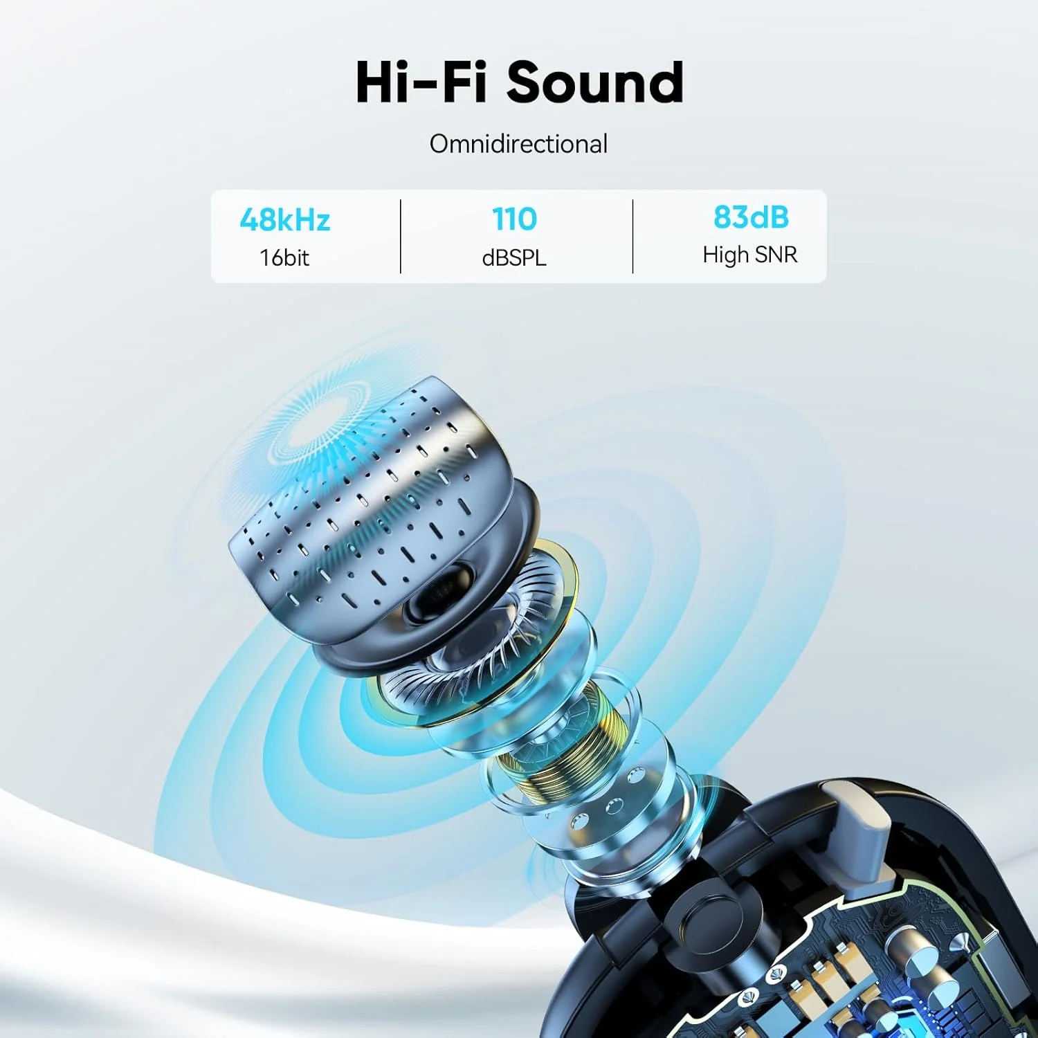 میکروفون یقه ای بی سیم مغناطیسی ULANZI A30 Tiny Mic، سایز مینی، حذف نویز، برد 50 متری، عمر باتری 20 ساعته، میکروفون لاوالیه برای ضبط ویدیو، DSLR، آیفون، اندروید، کامپیوتر میکروفون یقه ای بی سیم مغناطیسی ULANZI A30 Tiny Mic، سایز مینی، حذف نویز، برد 50 متری، عمر باتری 20 ساعته، میکروفون لاوالیه برای ضبط ویدیو، DSLR، آیفون، اندروید، کامپیوتر