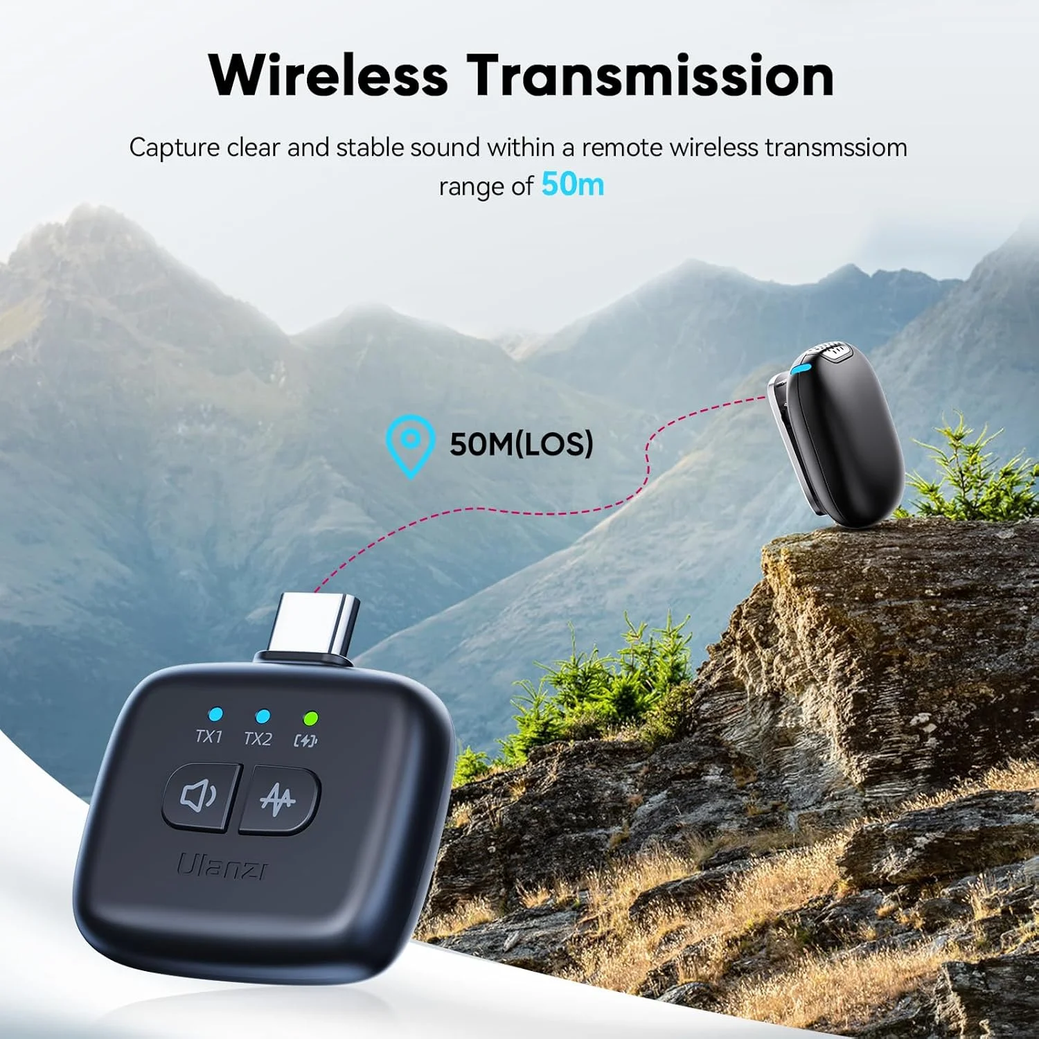 میکروفون یقه ای بی سیم مغناطیسی ULANZI A30 Tiny Mic، سایز مینی، حذف نویز، برد 50 متری، عمر باتری 20 ساعته، میکروفون لاوالیه برای ضبط ویدیو، DSLR، آیفون، اندروید، کامپیوتر میکروفون یقه ای بی سیم مغناطیسی ULANZI A30 Tiny Mic، سایز مینی، حذف نویز، برد 50 متری، عمر باتری 20 ساعته، میکروفون لاوالیه برای ضبط ویدیو، DSLR، آیفون، اندروید، کامپیوتر