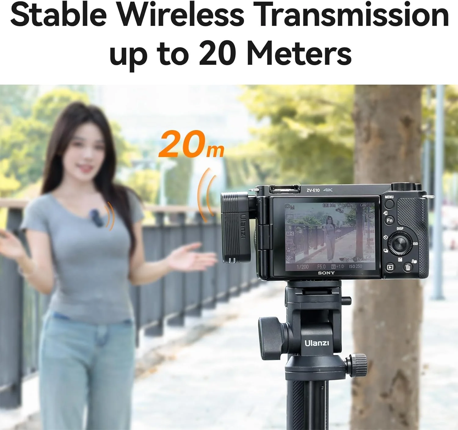 میکروفون یقه ای بی سیم ULANZI A100 برای دوربین و گوشی با پورت USB C/3.5mm، نرخ 32 کیلوهرتز 16 بیتی، حذف نویز، باتری 13.5 ساعته، میکروفون گیره ای برای پادکست و ویدیو ولاگ یوتیوب میکروفون یقه ای بی سیم ULANZI A100 برای دوربین و گوشی با پورت USB C/3.5mm، نرخ 32 کیلوهرتز 16 بیتی، حذف نویز، باتری 13.5 ساعته، میکروفون گیره ای برای پادکست و ویدیو ولاگ یوتیوب