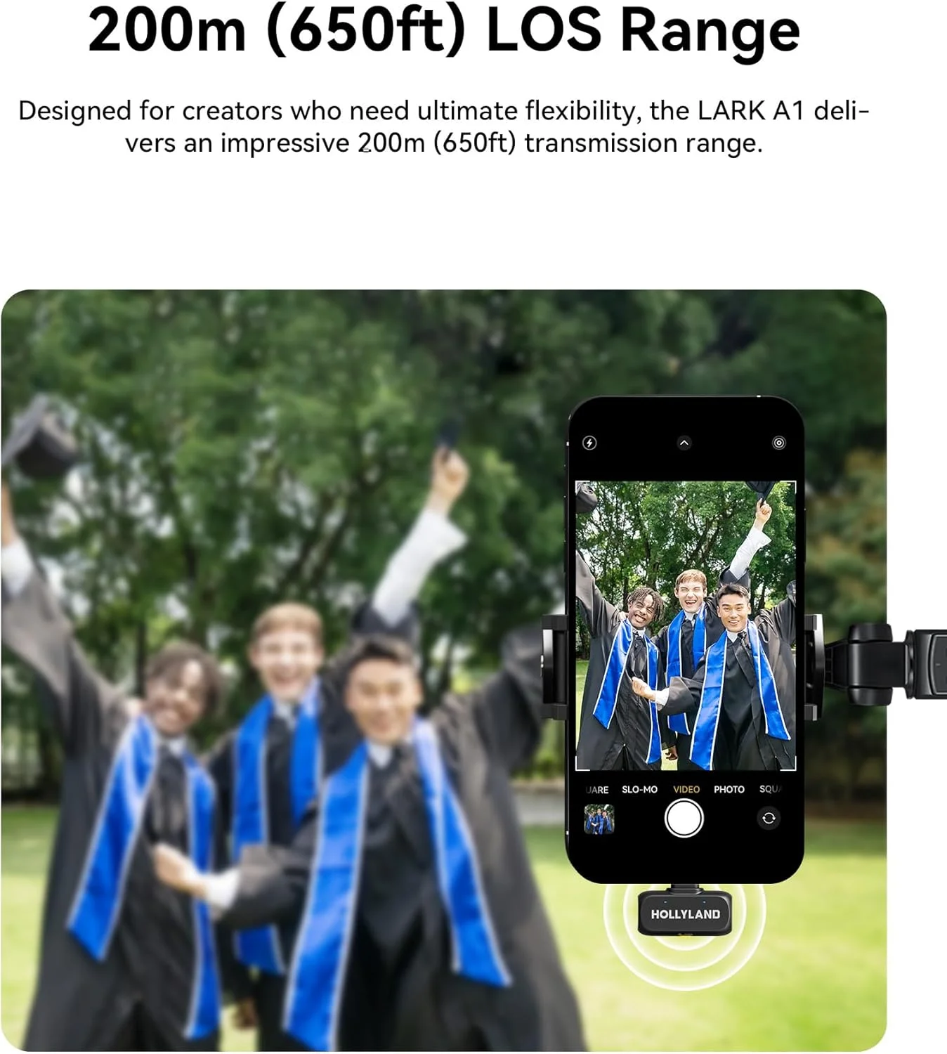 میکروفون بی سیم مینی Hollyland LARK A1 برای آیفون 15/16 و اندروید، صدای خالص، حذف نویز، میکروفون مغناطیسی برای ولاگ، یوتیوب، تیک تاک، پادکست (2TX + USB-C RX، بدون جعبه شارژ) میکروفون بی سیم مینی Hollyland LARK A1 برای آیفون 15/16 و اندروید، صدای خالص، حذف نویز، میکروفون مغناطیسی برای ولاگ، یوتیوب، تیک تاک، پادکست (2TX + USB-C RX، بدون جعبه شارژ)