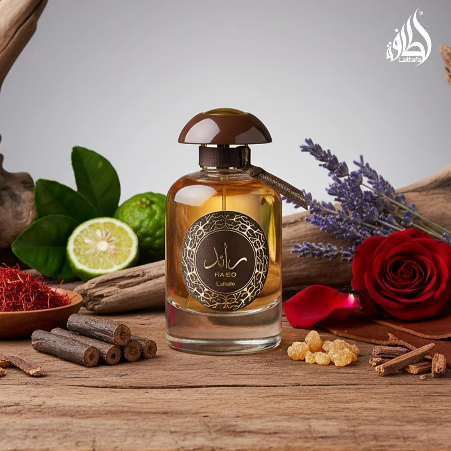 عطر ادو پرفیوم унисекс لطافه رائد عود 100 میلی لیتر