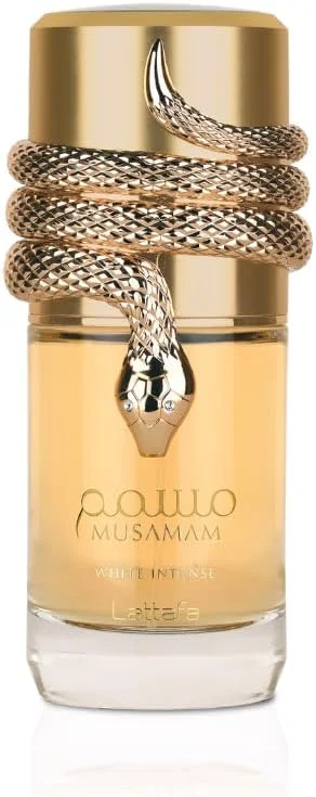 عطر ادو پرفیوم унисекс لطافه Musamam White Intense حجم 100 میلی لیتر