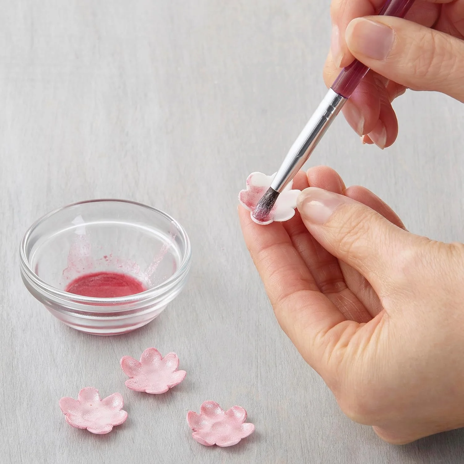 ست قلم موی تزئینی 5 تکه ویلتون 2 عددی 154977