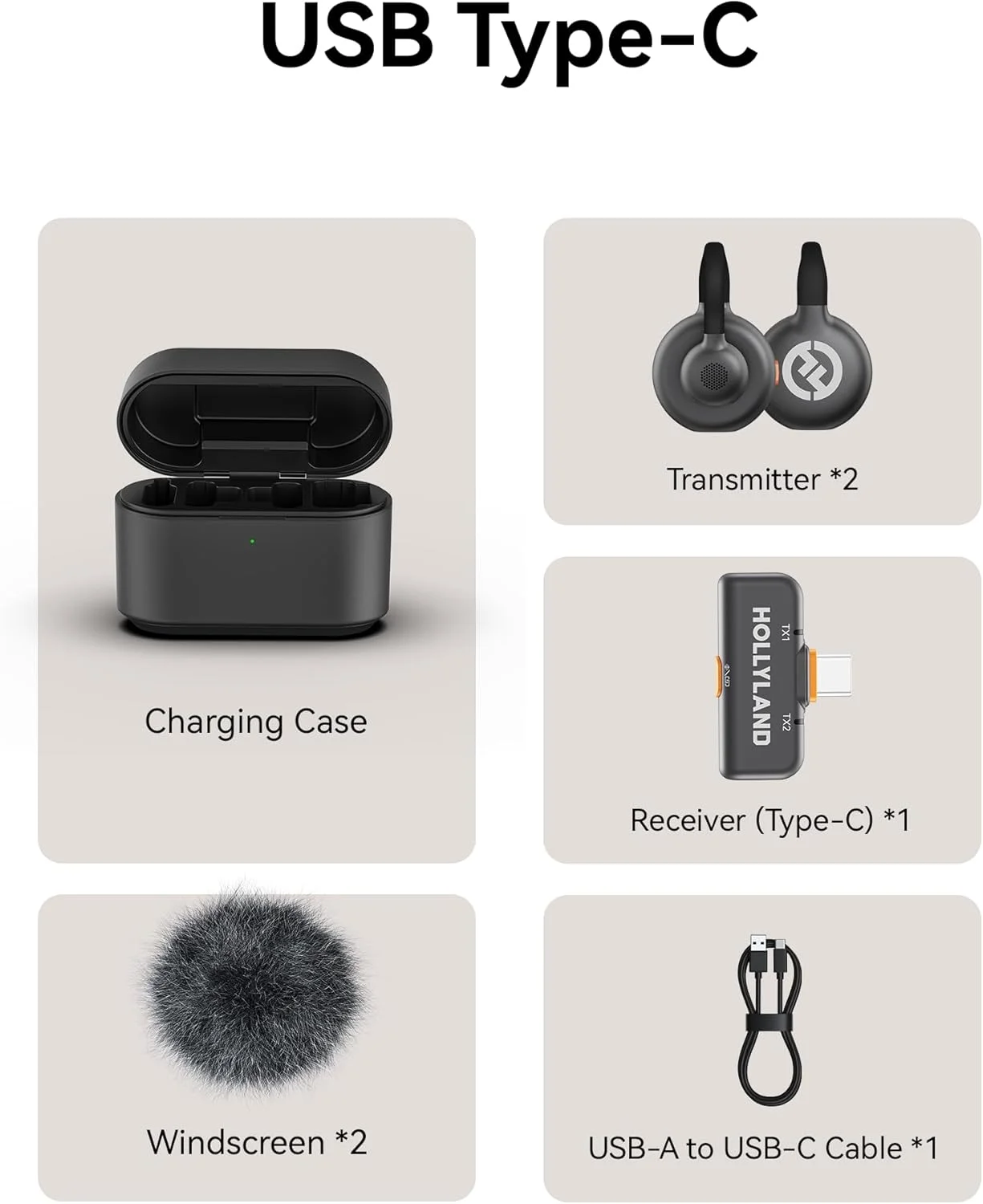 میکروفون یقه ای بی سیم Hollyland Lark M2S با پورت USB-C برای آیفون 15/16 و اندروید، گیره تیتانیومی، اتصال آسان، حذف نویز، برد 300 متری، عمر باتری 27 ساعته برای ولاگ، یوتیوب میکروفون یقه ای بی سیم Hollyland Lark M2S با پورت USB-C برای آیفون 15/16 و اندروید، گیره تیتانیومی، اتصال آسان، حذف نویز، برد 300 متری، عمر باتری 27 ساعته برای ولاگ، یوتیوب