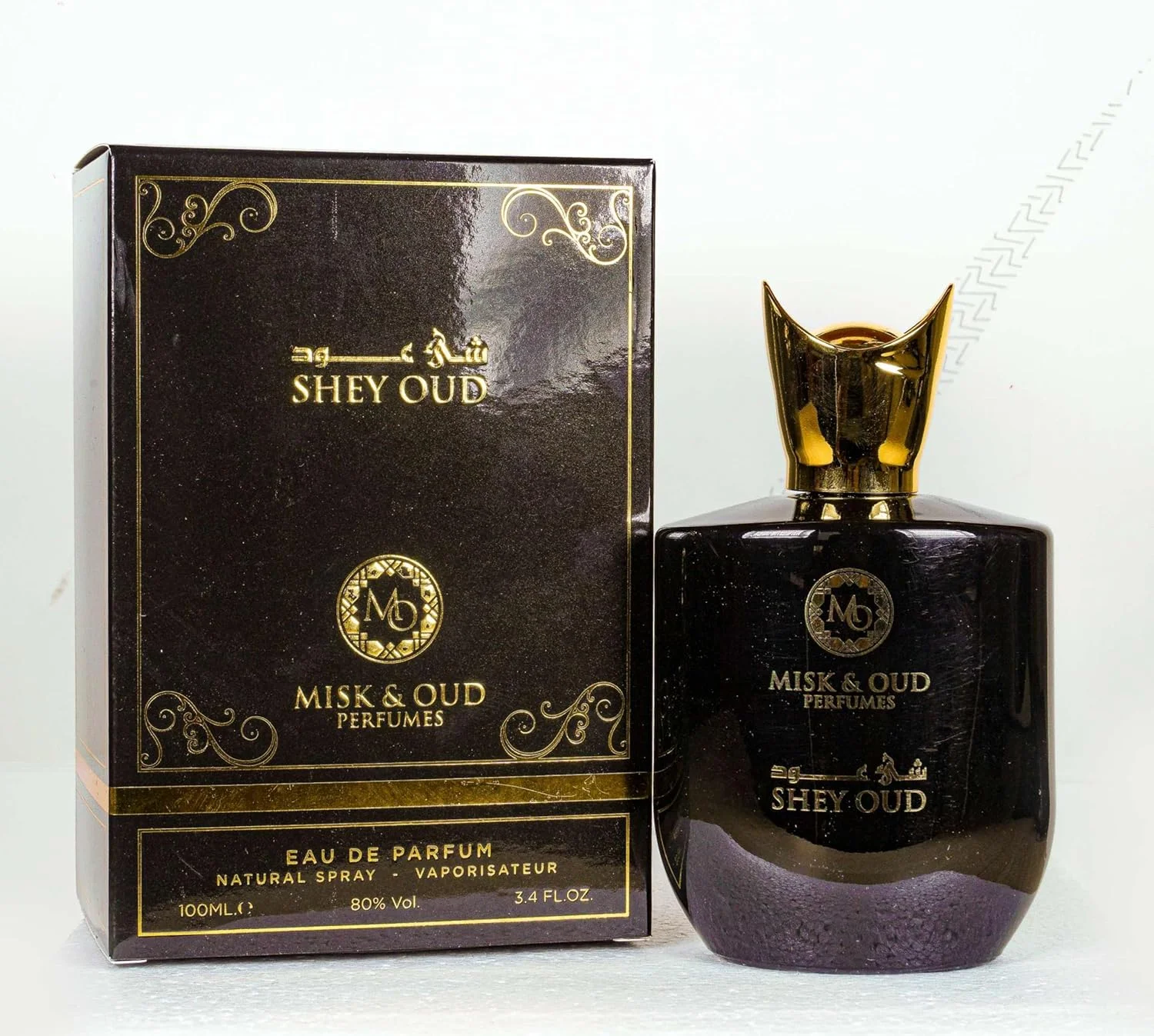 عطر زنانه و مردانه MISK & OUD PERFUMES مدل Shey حجم 100 میلی لیتر