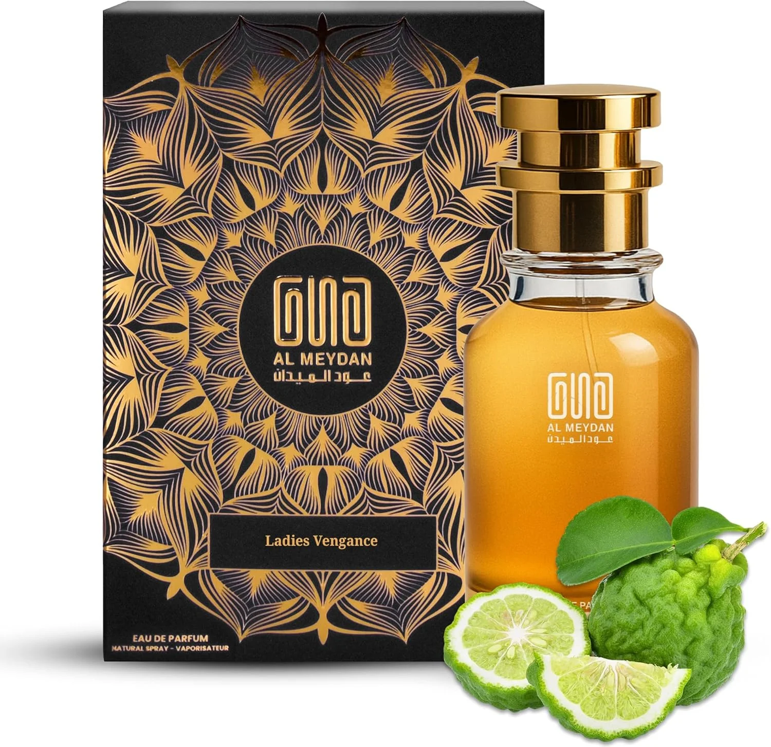 عطر روغنی زنانه عود المیدان – الهام گرفته از Ladies Vengance – عطر روغنی بدون الکل با رایحه های رز، نعناع هندی و وانیل – ماندگاری طولانی، ظریف و حسی (30 میلی لیتر)