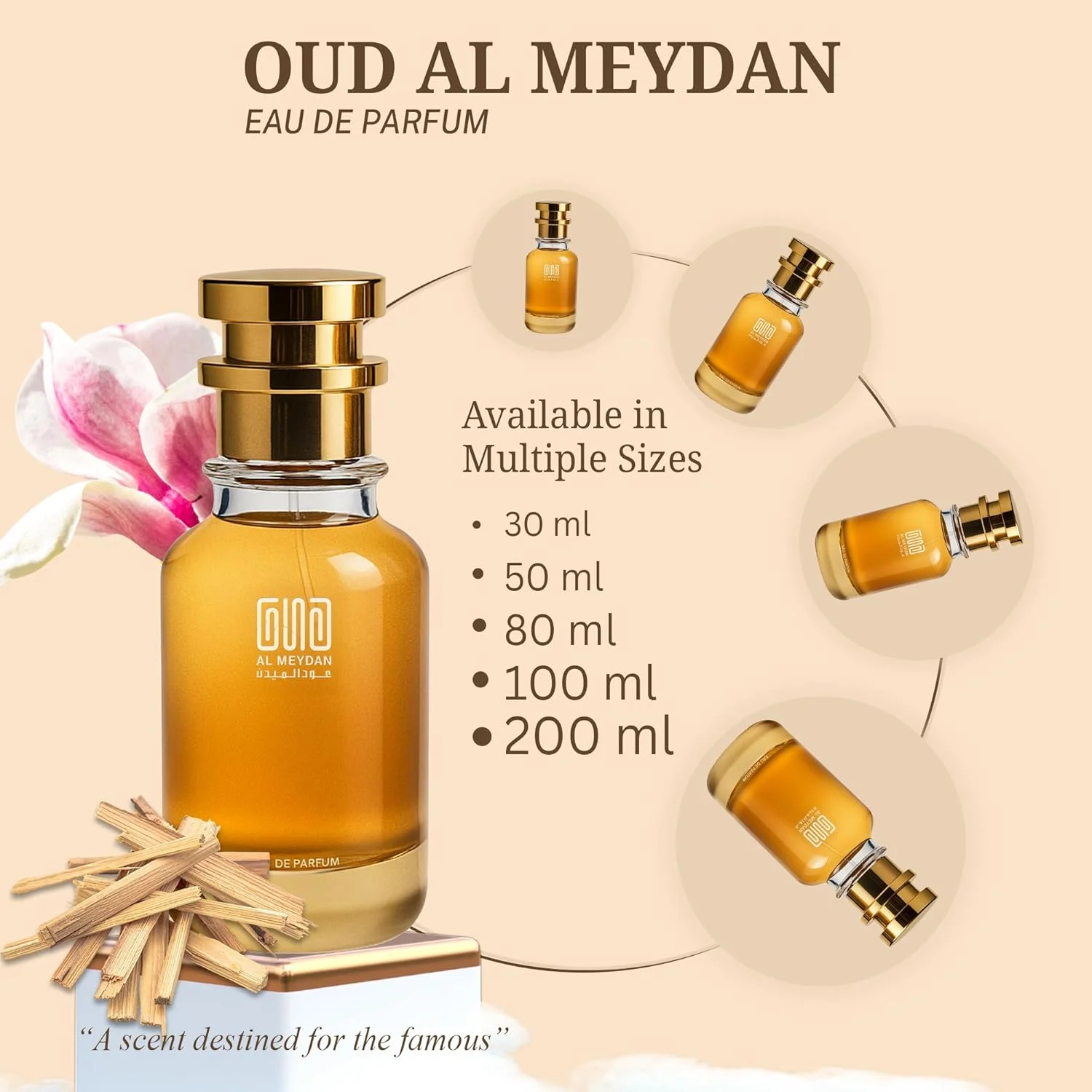 عطر روغنی زنانه عود المیدان – الهام گرفته از Played Intensely for herr – عطر روغنی بدون الکل با رایحه فلفل صورتی، ارکیده و چوب صندل – رایحه ماندگار (50 میلی لیتر)