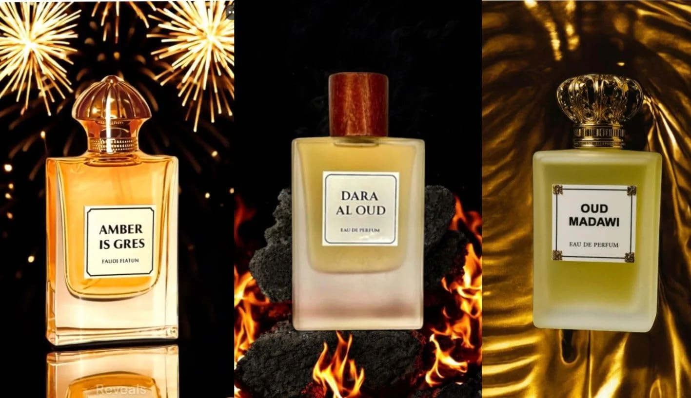 ست ادو پرفیوم عود مداوی دارا العود امبر ایز گرس 60 میلی لیتری 3 عددی، قابل استفاده برای مردان و زنان، رایحه ماندگار، عطر یونیسکس با ماندگاری 14 تا 20 ساعت