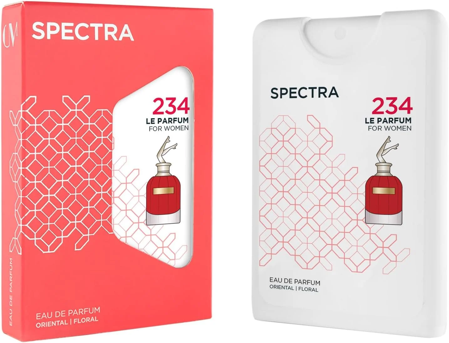 عطر جیبی زنانه اسپکترا مدل Pocket 234 Le Parfum EDP - حجم 18 میلی لیتر