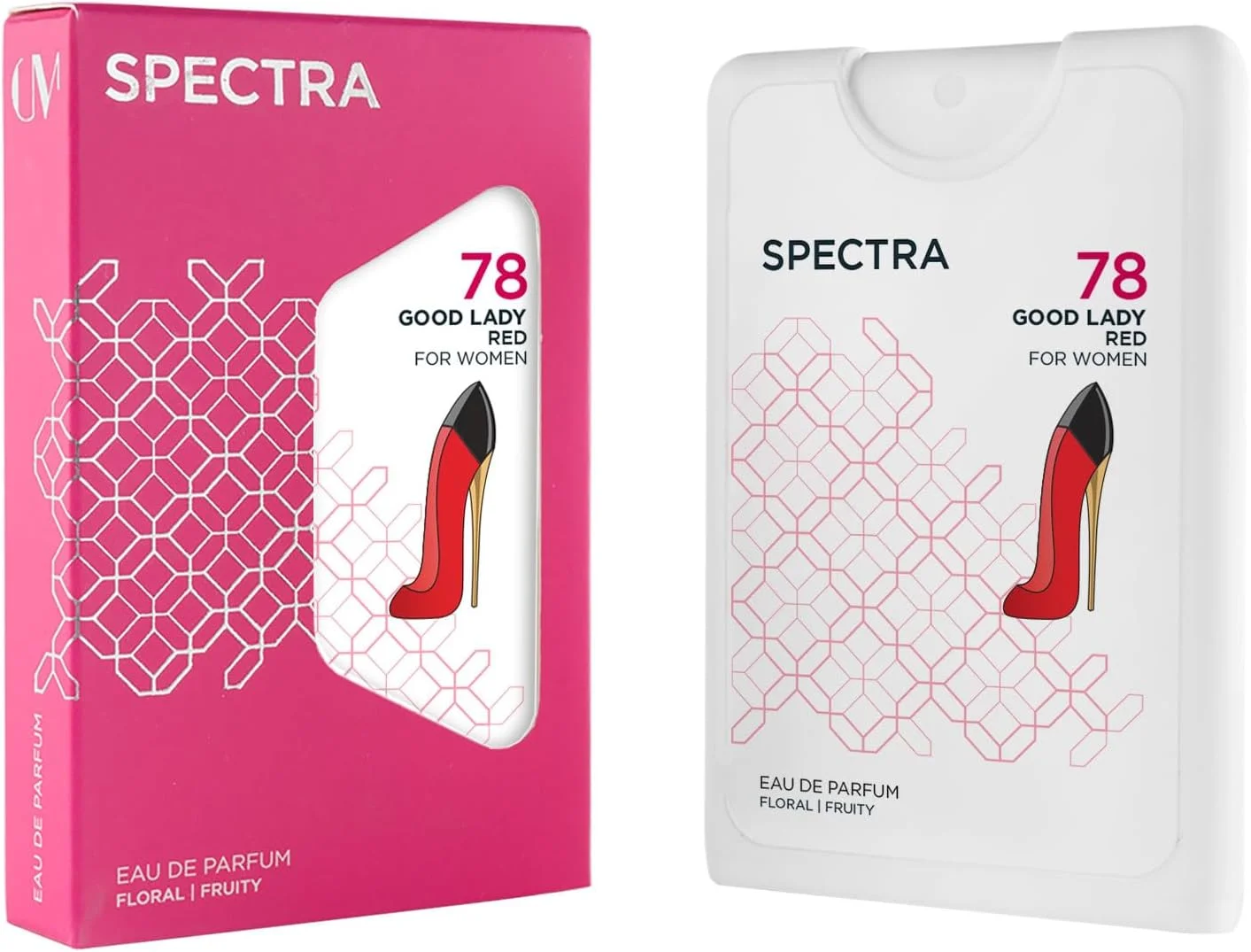 عطر جیبی زنانه اسپکترا پاکت 078 گود لیدی رد - 18 میل