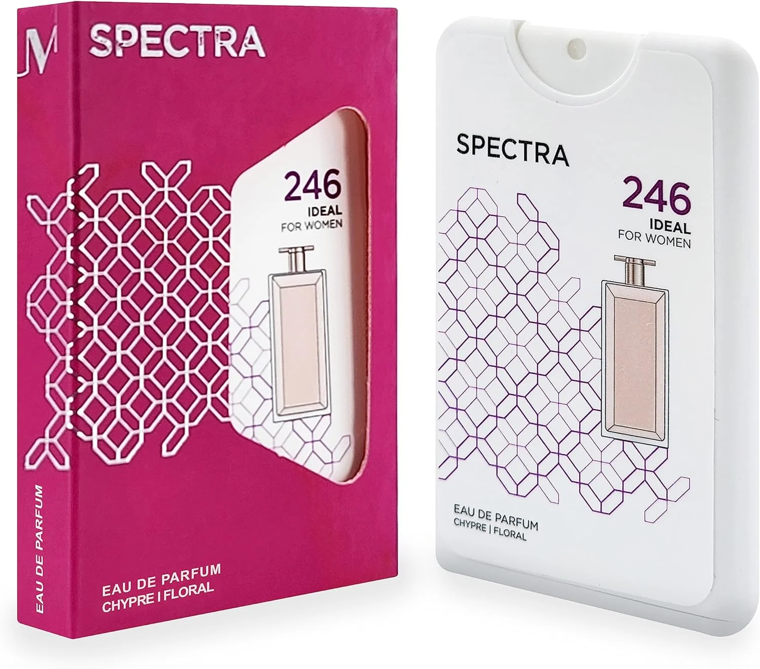 ادکلن جیبی زنانه اسپکترا مدل 246 Ideal - حجم 18 میلی لیتر ادکلن جیبی زنانه اسپکترا مدل 246 Ideal - حجم 18 میلی لیتر
