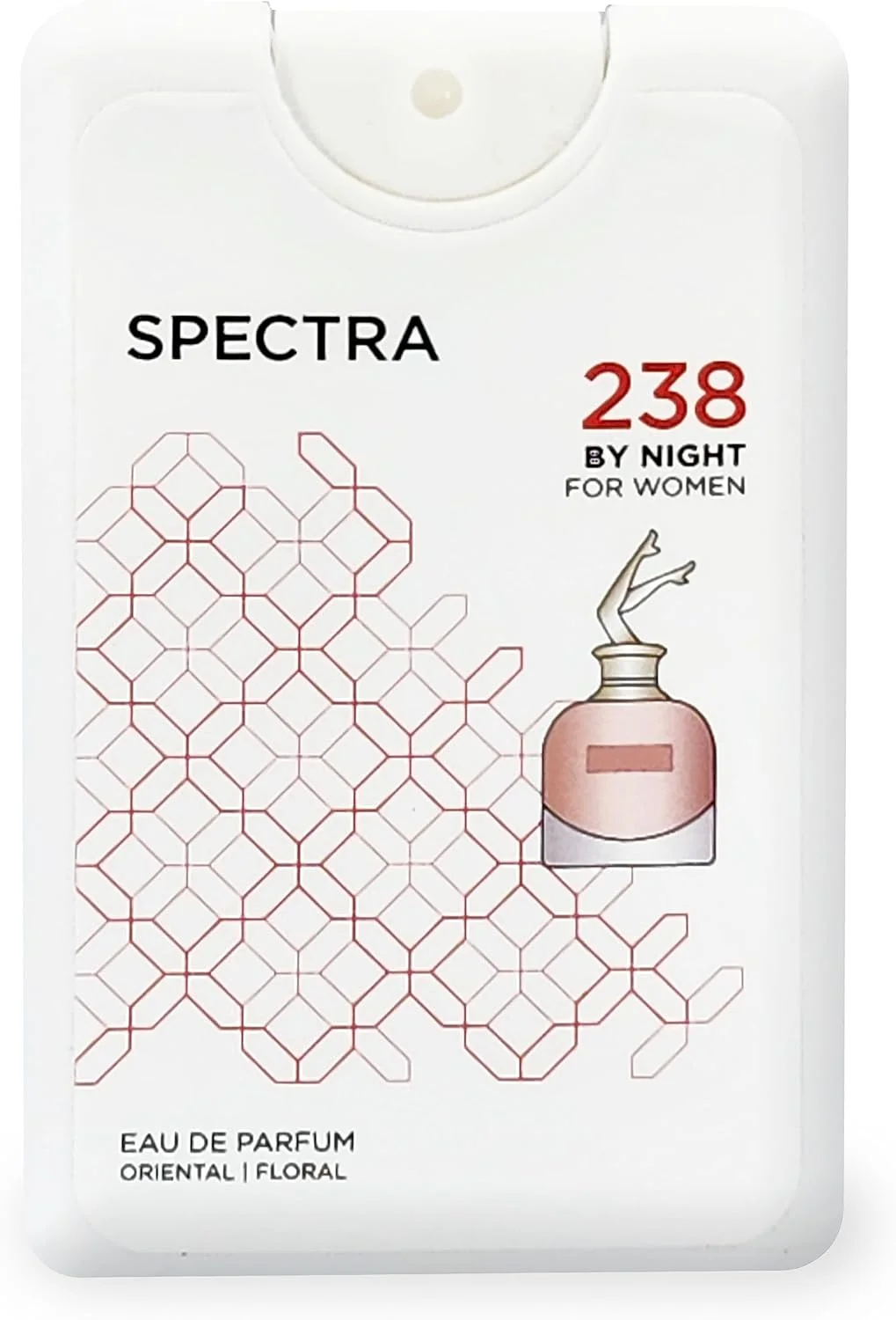 عطر جیبی زنانه اسپکترا پاکت 238 بای نایت - 18 میلی لیتر