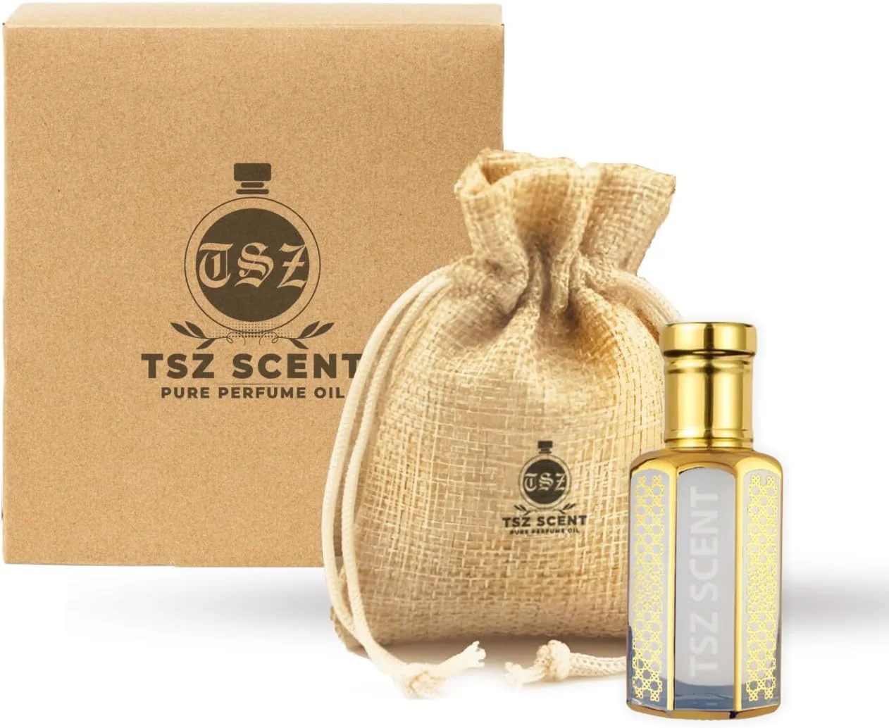 روغن عطر مشک طهاره نمکی TSZ Scent – 1 توله (12 میلی لیتر) | مشک سفید، نسیم اقیانوس و نت های نمک مرکبات | ماندگاری طولانی، عطر عربی بدون الکل унисекс برای استفاده روزانه - مسك الطهارة الأبيض