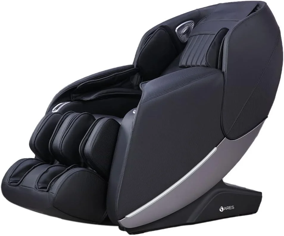 صندلی ماساژور فول بادی ARES iSmart-2 با هوش مصنوعی (3 سال گارانتی) | فناوری ماساژ 4D SL-Track | 12 برنامه خودکار | ایربگ های فول بادی | طراحی Zero Wall | دارای گرمایش داخلی (مشکی/خاکستری) صندلی ماساژور فول بادی ARES iSmart-2 با هوش مصنوعی (3 سال گارانتی) | فناوری ماساژ 4D SL-Track | 12 برنامه خودکار | ایربگ های فول بادی | طراحی Zero Wall | دارای گرمایش داخلی (مشکی/خاکستری)