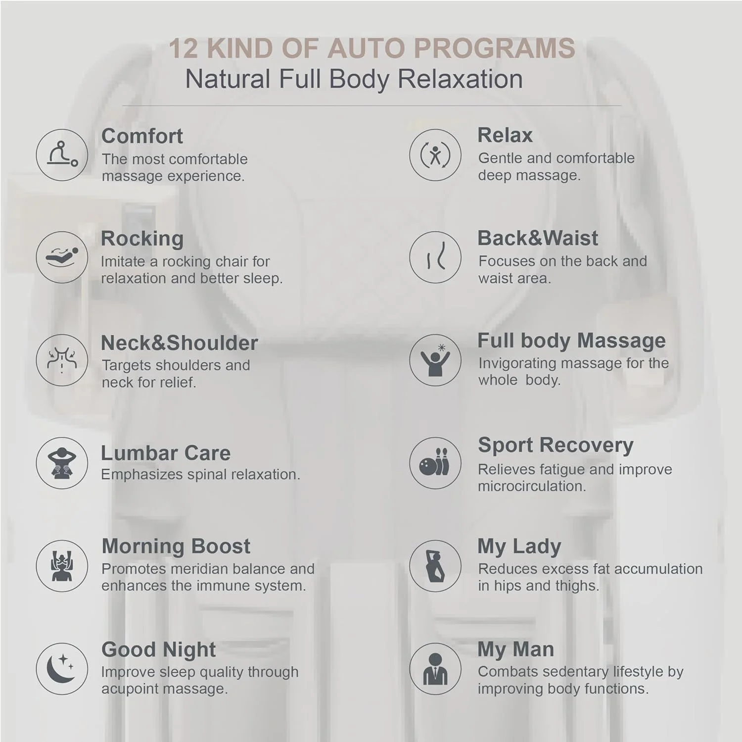 صندلی ماساژ ARES uRoyal با ماساژ سه بعدی و مسیر SL فوق العاده طولانی | 12 برنامه ماساژ اتوماتیک | گرمایش | کنترل صوتی | 3 حالت بی وزنی | بلوتوث دیجیتال سه بعدی (10 سال گارانتی) صندلی ماساژ ARES uRoyal با ماساژ سه بعدی و مسیر SL فوق العاده طولانی | 12 برنامه ماساژ اتوماتیک | گرمایش | کنترل صوتی | 3 حالت بی وزنی | بلوتوث دیجیتال سه بعدی (10 سال گارانتی)