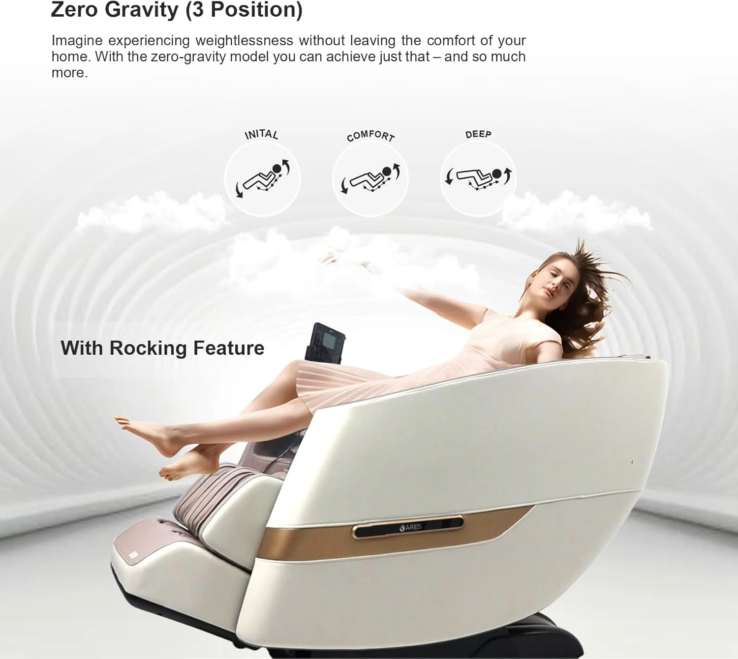 صندلی ماساژ ARES uClass + (ماساژور سر iScalp) | مکانیزم ماساژ مغناطیسی | 24 برنامه خودکار | درمان گرمایش کمر و پا | کنترل صوتی هوشمند | 3 موقعیت جاذبه صفر صندلی ماساژ ARES uClass + (ماساژور سر iScalp) | مکانیزم ماساژ مغناطیسی | 24 برنامه خودکار | درمان گرمایش کمر و پا | کنترل صوتی هوشمند | 3 موقعیت جاذبه صفر