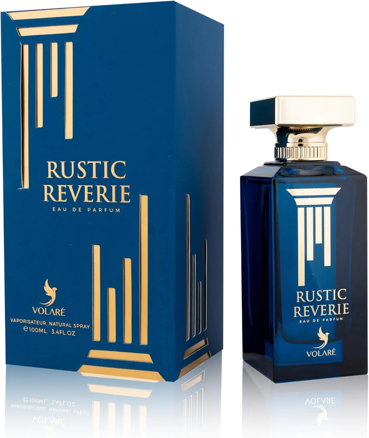ادو پرفیوم زنانه Volare مدل Rustic Reverie - حجم 100 میلی لیتر | عطر گلی چوبی جسورانه با رایحه ترنج، عود، چرم و وتیور