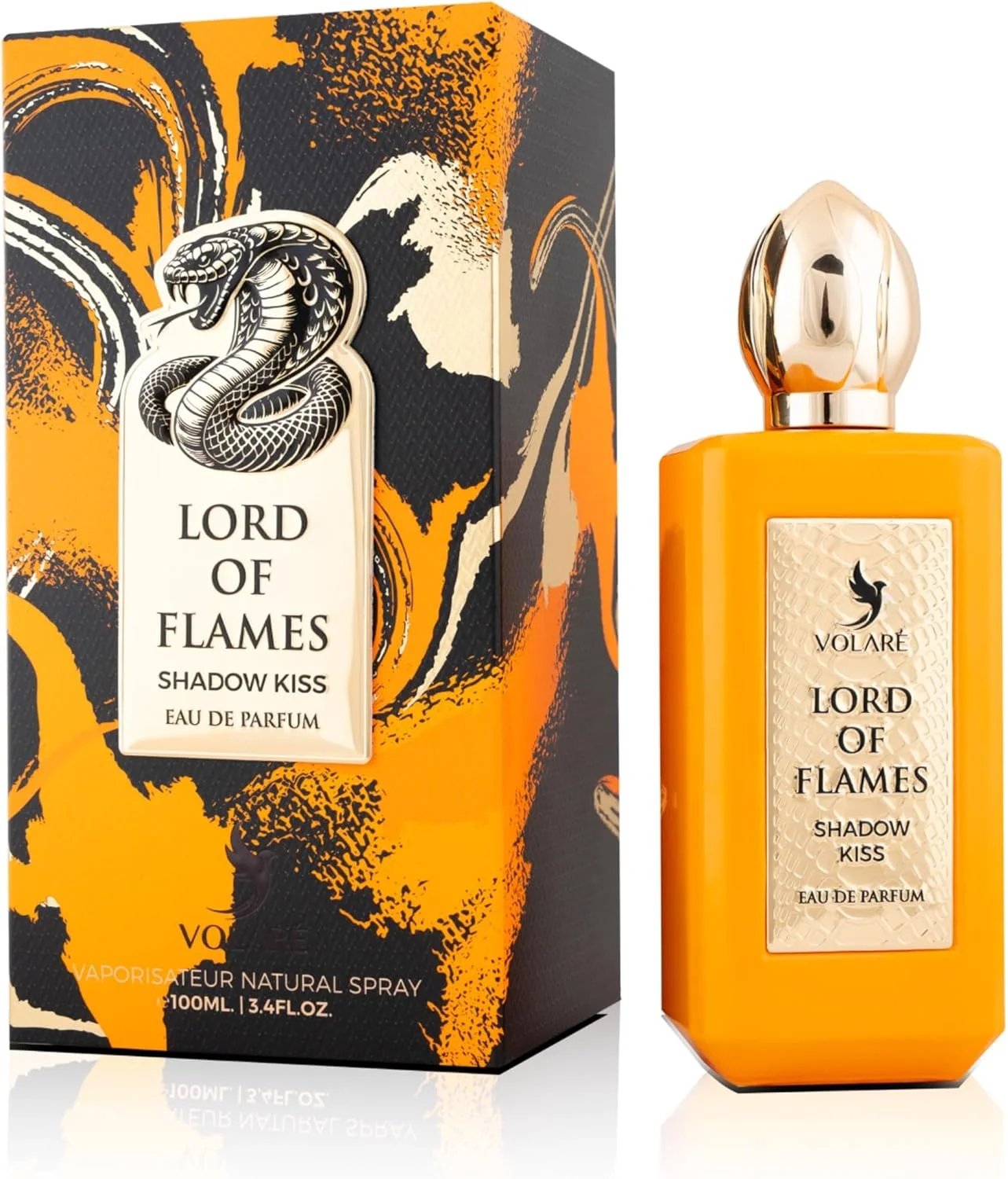 ادکلن ولار لرد آف فلیمز شادو کیس | رایحه چرمی وانیلی درخشان و شرقی گلی، ماندگاری طولانی | ادو پرفیوم унисекс - 100 میلی لیتر