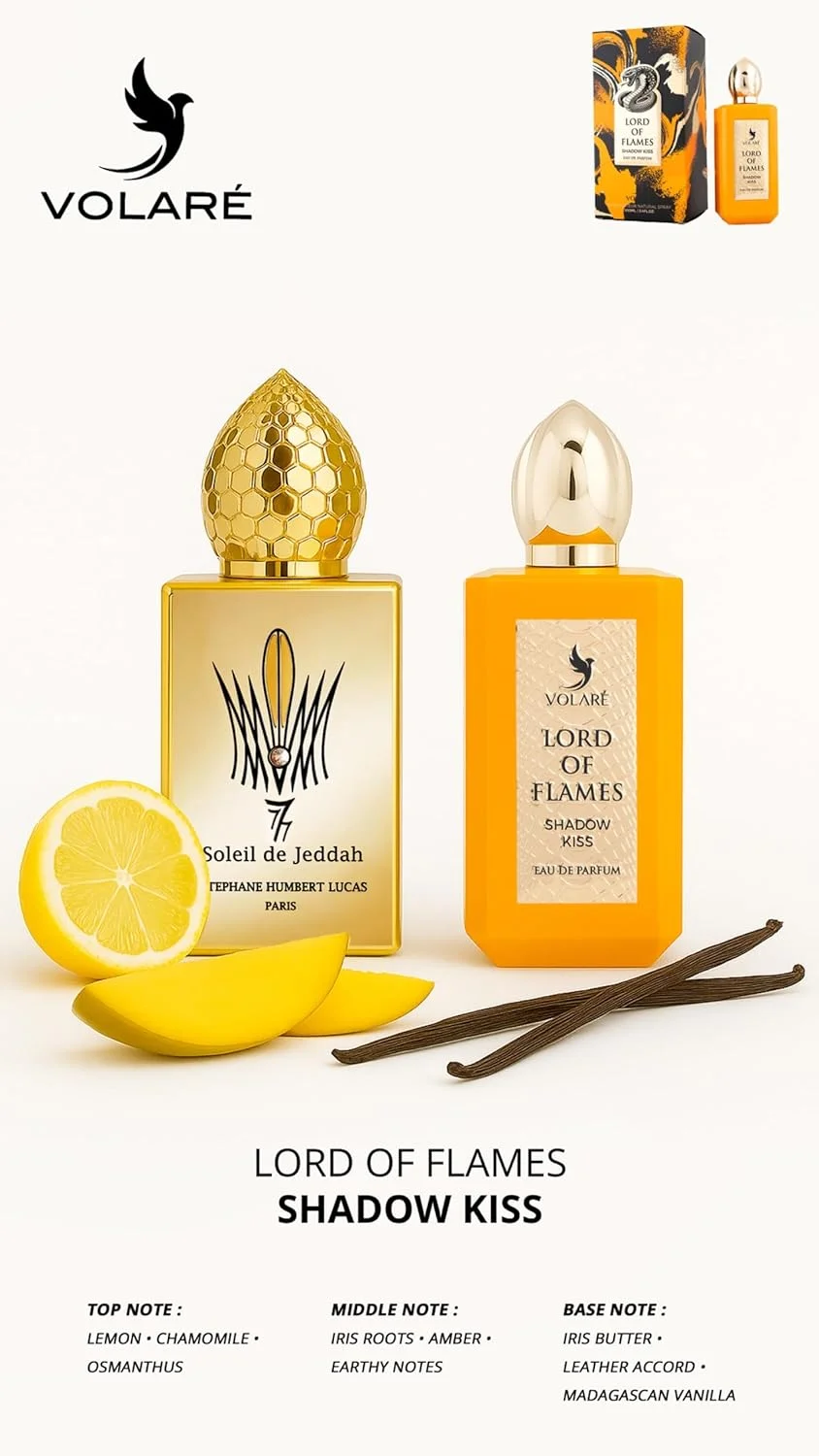 ادکلن ولار لرد آف فلیمز شادو کیس | رایحه چرمی وانیلی درخشان و شرقی گلی، ماندگاری طولانی | ادو پرفیوم унисекс - 100 میلی لیتر ادکلن ولار لرد آف فلیمز شادو کیس | رایحه چرمی وانیلی درخشان و شرقی گلی، ماندگاری طولانی | ادو پرفیوم унисекс - 100 میلی لیتر