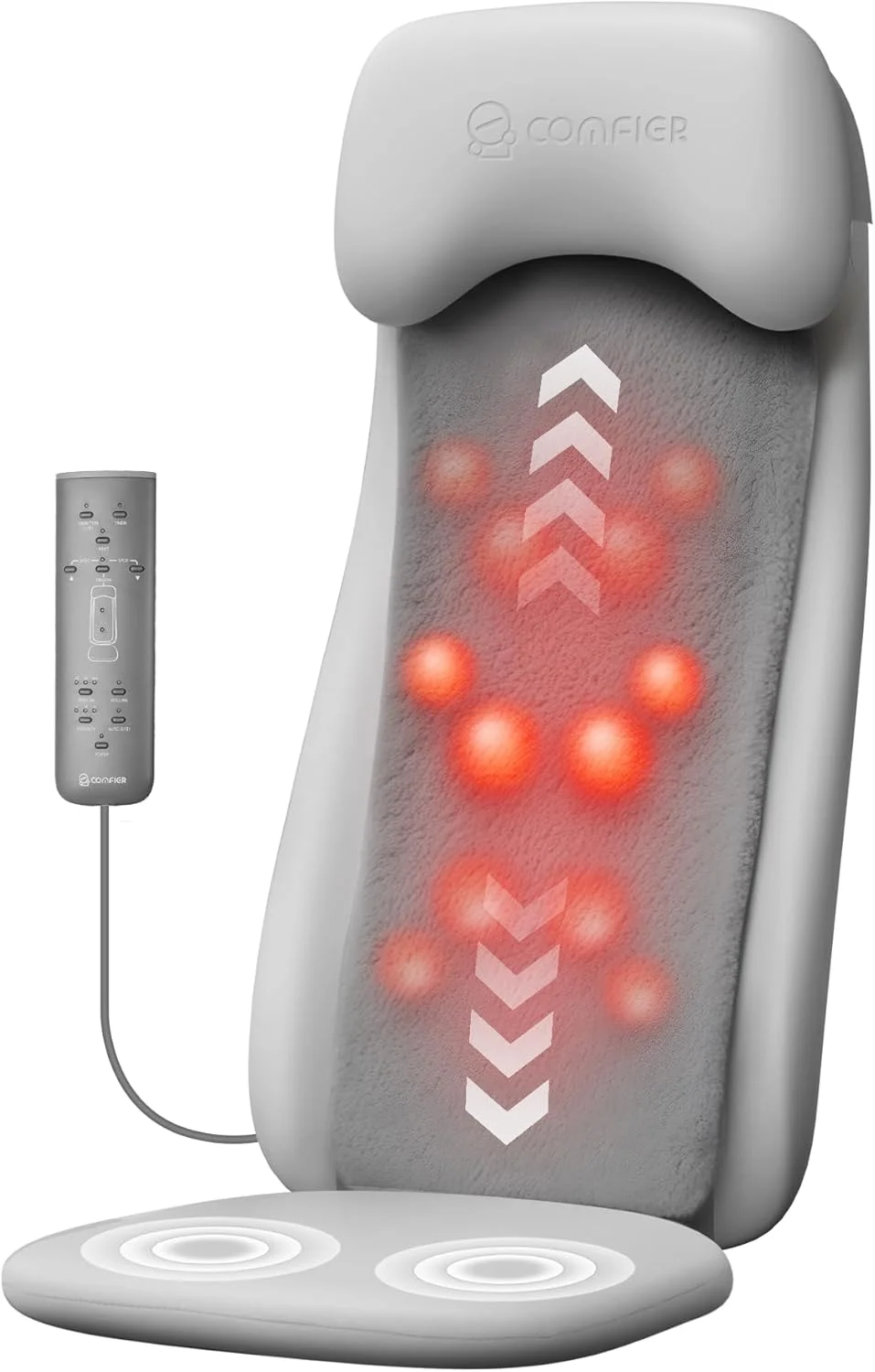 ماساژور شیاتسو کمر گرمایشی کامفیر، ماساژور بافت عمیق با ویبره، کوسن ماساژور شیاتسو 2 بعدی/3 بعدی، پد صندلی ماساژور تمام کمر، هدیه برای ماساژور شیاتسو کمر گرمایشی کامفیر، ماساژور بافت عمیق با ویبره، کوسن ماساژور شیاتسو 2 بعدی/3 بعدی، پد صندلی ماساژور تمام کمر، هدیه برای