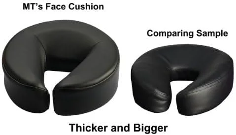 بالشتک صورت یونیورسال Master Massage، بالشتک صورت برای تخت ماساژ، مشکی، 1 عدد