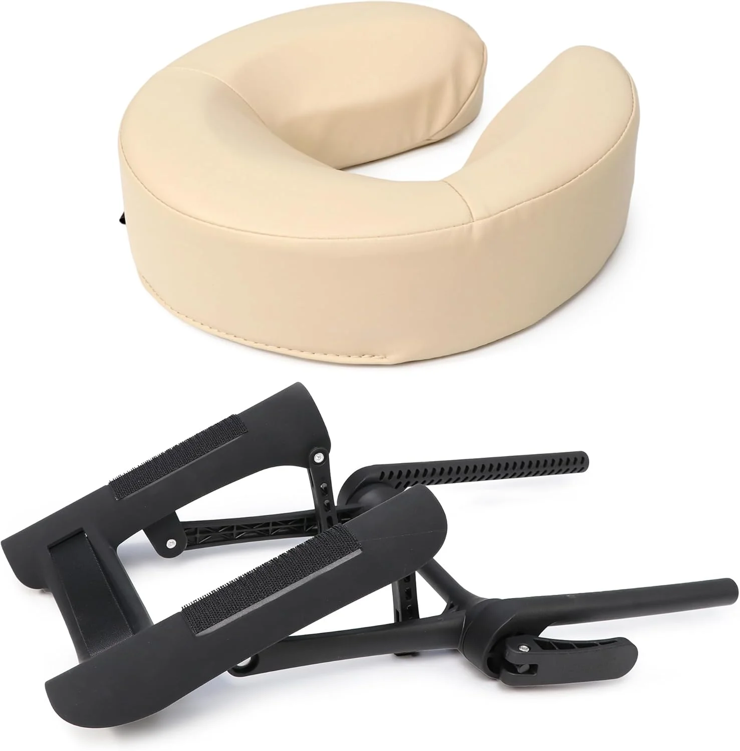 بالشتک صورت یونیورسال Master Massage - بالش صورت حرفه ای برای تخت و صندلی ماساژ، درمان اسپا، کرم خواب درمان زیبایی