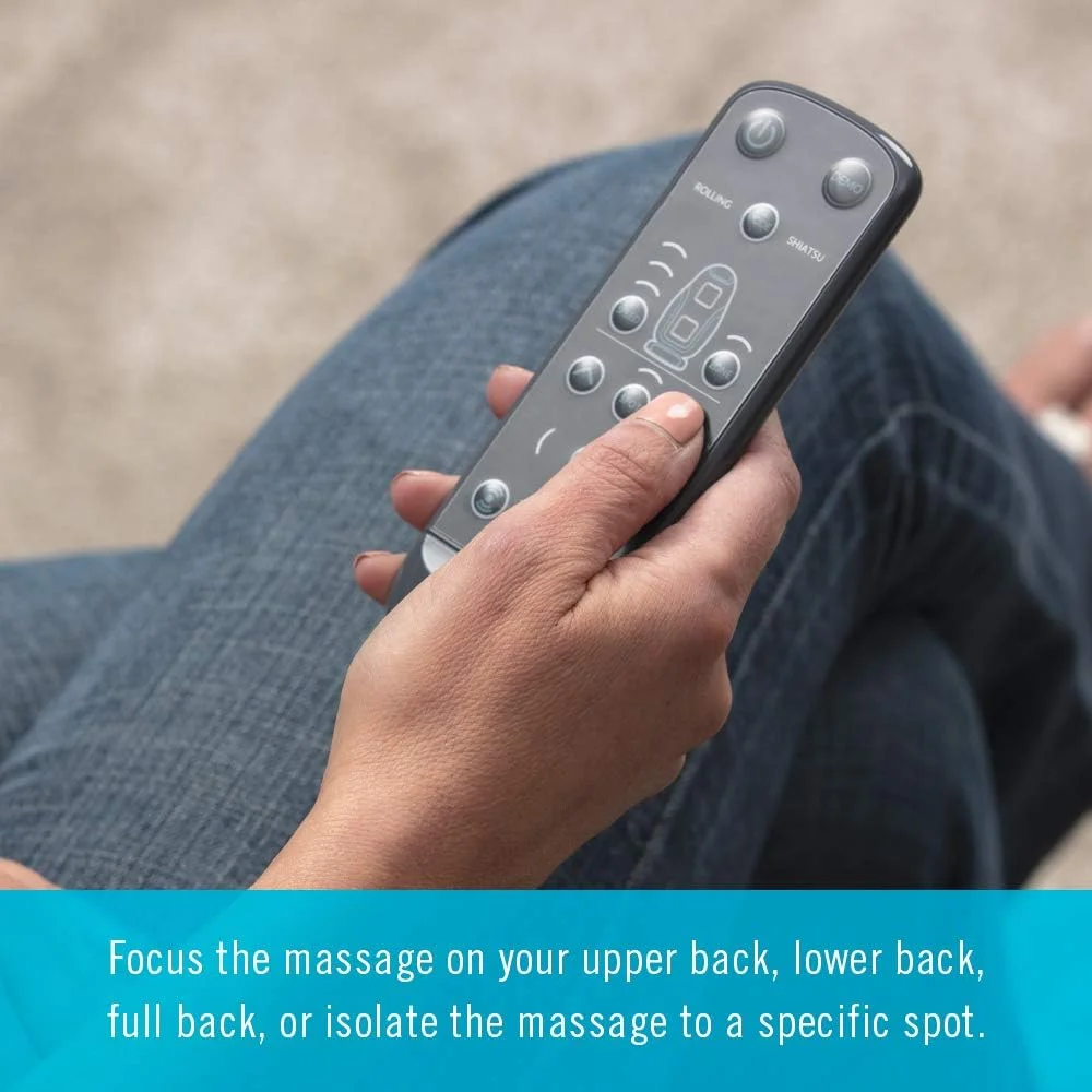 بالشتک ماساژور گرمایشی هومدیکس - ماساژور ژلی قابل حمل و تنظیم با لمس ملایم