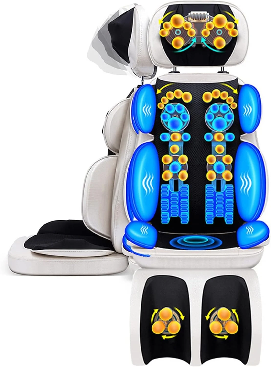 صندلی ماساژ وی تی سی اس، ماساژور برقی ویبره ای تمام بدن، کوسن ماساژ گردن، کمر، باسن، پا، صندلی ماساژ گرمایشی، محرک عضلات صندلی ماساژ وی تی سی اس، ماساژور برقی ویبره ای تمام بدن، کوسن ماساژ گردن، کمر، باسن، پا، صندلی ماساژ گرمایشی، محرک عضلات