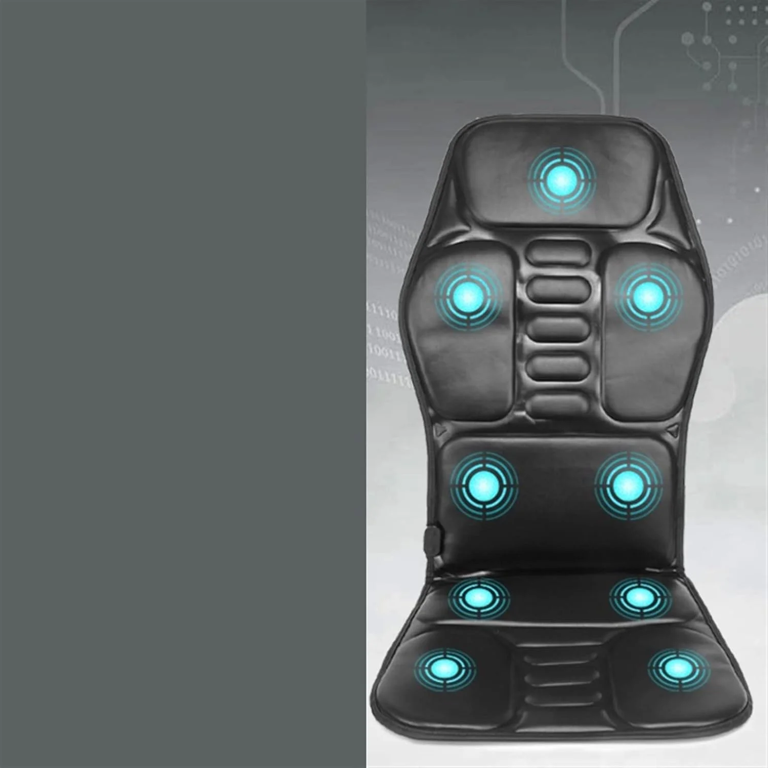 صندلی ماساژ VETCS، صندلی ماساژور برقی با گرمایش و ویبره برای کمر، گردن، مناسب منزل و محل کار، تسکین درد به همراه ریموت کنترل LED صندلی ماساژ VETCS، صندلی ماساژور برقی با گرمایش و ویبره برای کمر، گردن، مناسب منزل و محل کار، تسکین درد به همراه ریموت کنترل LED