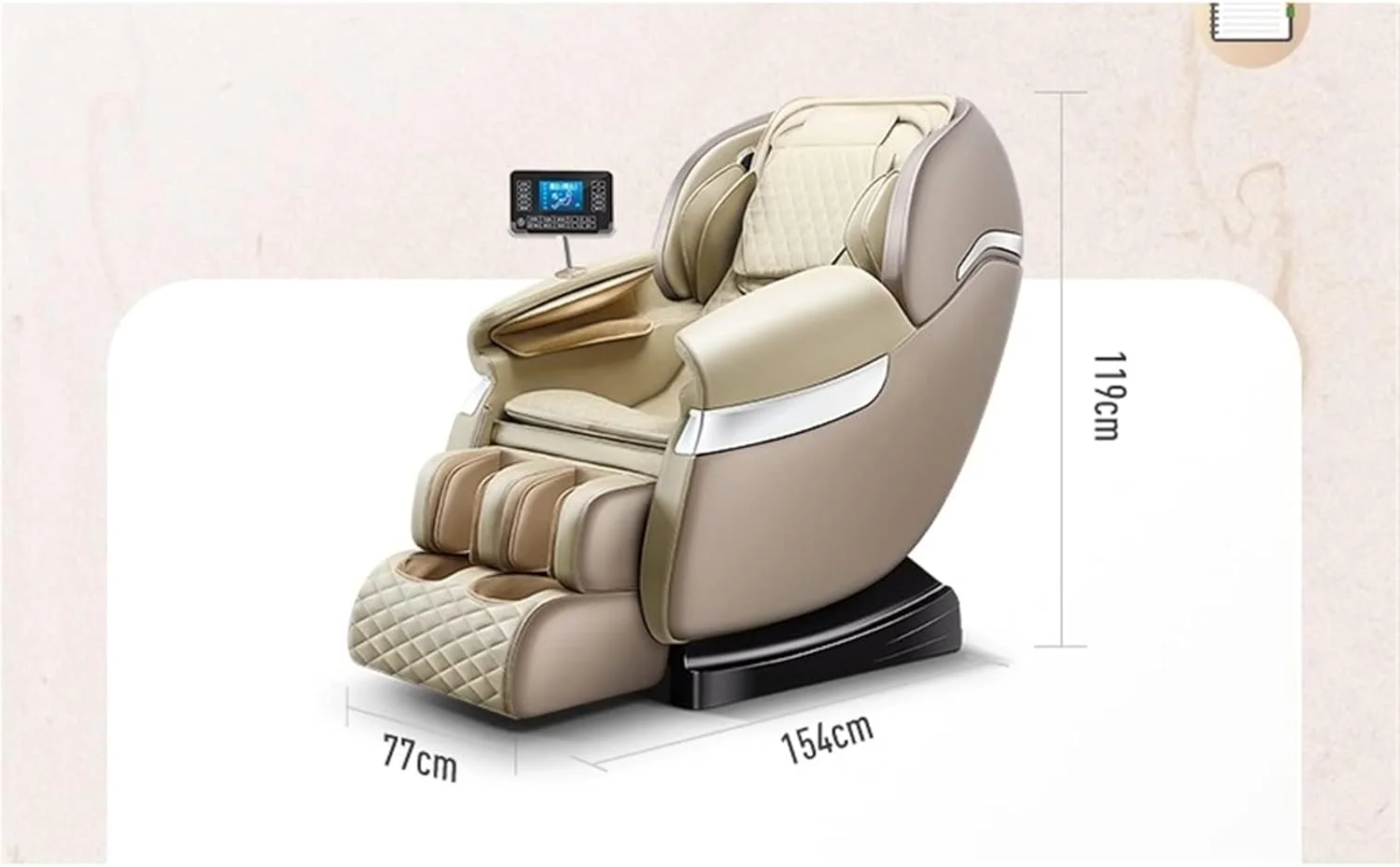 صندلی ماساژ VETCS، صندلی ماساژور برقی تمام بدن 4D، چند منظوره، جدیدترین مدل با روکش چرمی و صفحه لمسی صندلی ماساژ VETCS، صندلی ماساژور برقی تمام بدن 4D، چند منظوره، جدیدترین مدل با روکش چرمی و صفحه لمسی