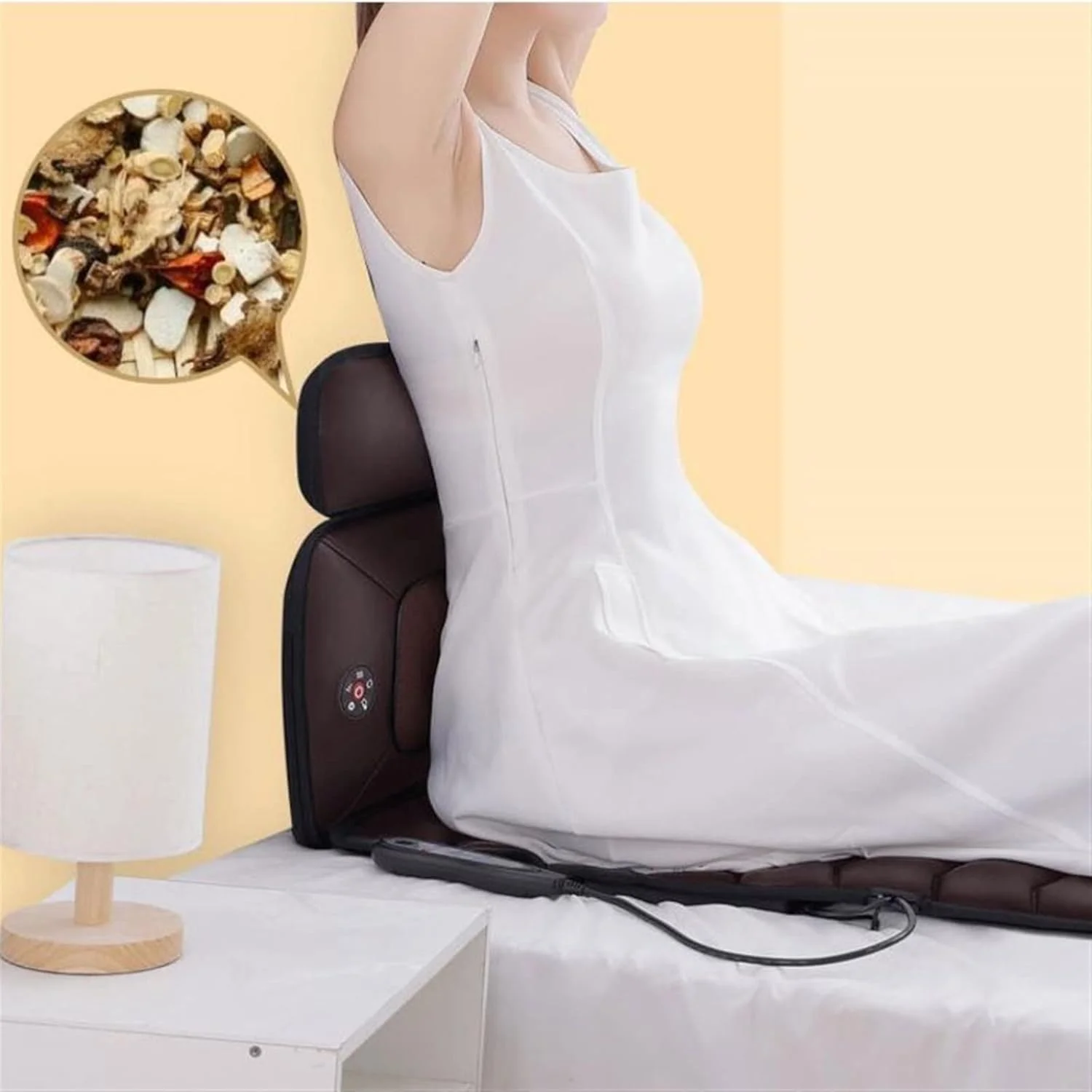 صندلی ماساژ VETCS برای ماساژ ستون فقرات گردنی، شانه، کمر، پشت و پا، مبل ماساژ خانگی برقی، تشک طب فشاری چند منظوره صندلی ماساژ VETCS برای ماساژ ستون فقرات گردنی، شانه، کمر، پشت و پا، مبل ماساژ خانگی برقی، تشک طب فشاری چند منظوره