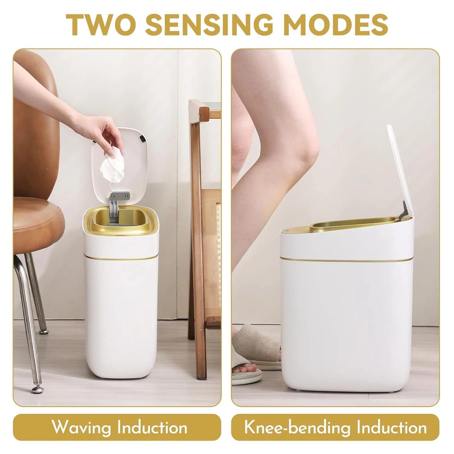 سطل زباله کوچک ELPHECO با درب، سطل زباله کیسه دار اتوماتیک 2.5 گالن، سطل زباله باریک سنسوردار، سطل زباله سنسور حرکتی پلاستیکی، سطل زباله باریک ضد آب با درب آرام بند سطل زباله کوچک ELPHECO با درب، سطل زباله کیسه دار اتوماتیک 2.5 گالن، سطل زباله باریک سنسوردار، سطل زباله سنسور حرکتی پلاستیکی، سطل زباله باریک ضد آب با درب آرام بند