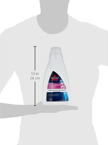 مایع معطر BISSELL با رایحه نسیم بهاری برای بخارشوی - رایحه مرکبات تازه و گل، تقویت کننده تمیز کردن با بخار، ایمن برای همه بخارشوی های BISSELL، ایده آل برای کف های سخت