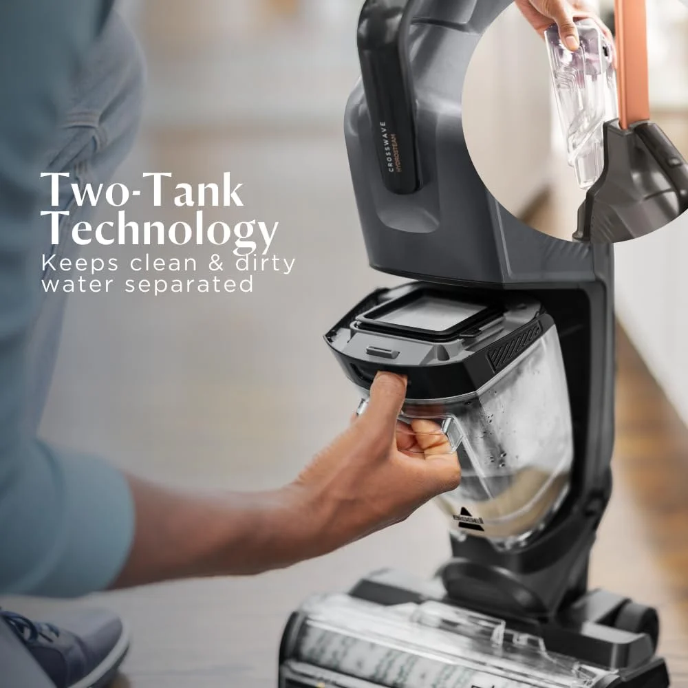 جاروبرقی، تی و بخارشوی همه کاره BISSELL CrossWave HydroSteam 3527E با فناوری Hydrosteam. مناسب برای استفاده روی کاشی، کف چوبی، کفپوش لاستیکی و حصیر | 2 سال گارانتی BISSELL جاروبرقی، تی و بخارشوی همه کاره BISSELL CrossWave HydroSteam 3527E با فناوری Hydrosteam. مناسب برای استفاده روی کاشی، کف چوبی، کفپوش لاستیکی و حصیر | 2 سال گارانتی BISSELL