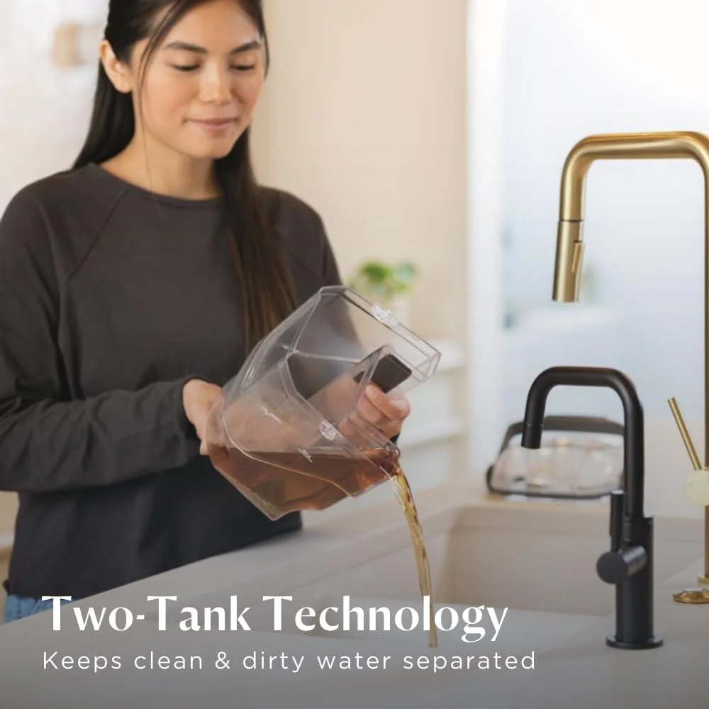 جاروبرقی لکه بر BISSELL SpotClean HydroSteam 3700E - تمیز کننده عمیق قابل حمل با فناوری Hydrosteam، حذف قدرتمند لکه ها برای فرش ها با قدرت بخار، جمع و جور و سبک وزن | 2 سال گارانتی BISSELL