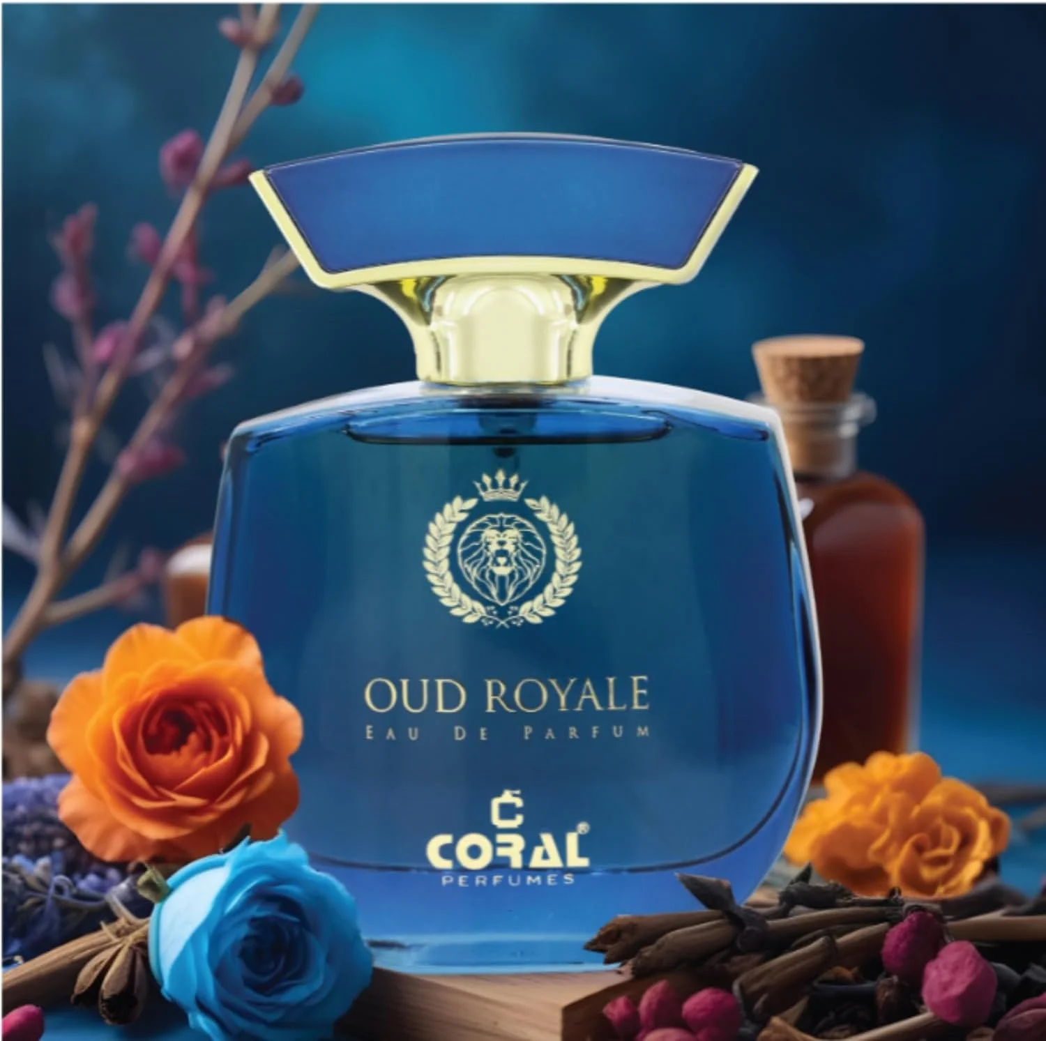 عطر کورال عود رویال унисекс - 100 میلی لیتر | ادو پرفیوم | رایحه گرم و تند ماندگار با زعفران، عود و مشک | ساخت دبی عطر کورال عود رویال унисекс - 100 میلی لیتر | ادو پرفیوم | رایحه گرم و تند ماندگار با زعفران، عود و مشک | ساخت دبی