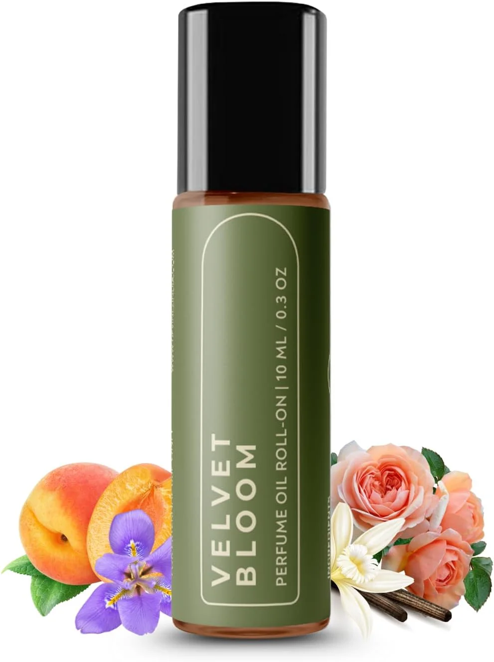 عطر رولی ولوت بلوم Devinez - رایحه هلو، رز و عنبر برای خانم ها - بدون الکل و ماندگاری طولانی (دارای گواهینامه IFRA) 10 میلی لیتر