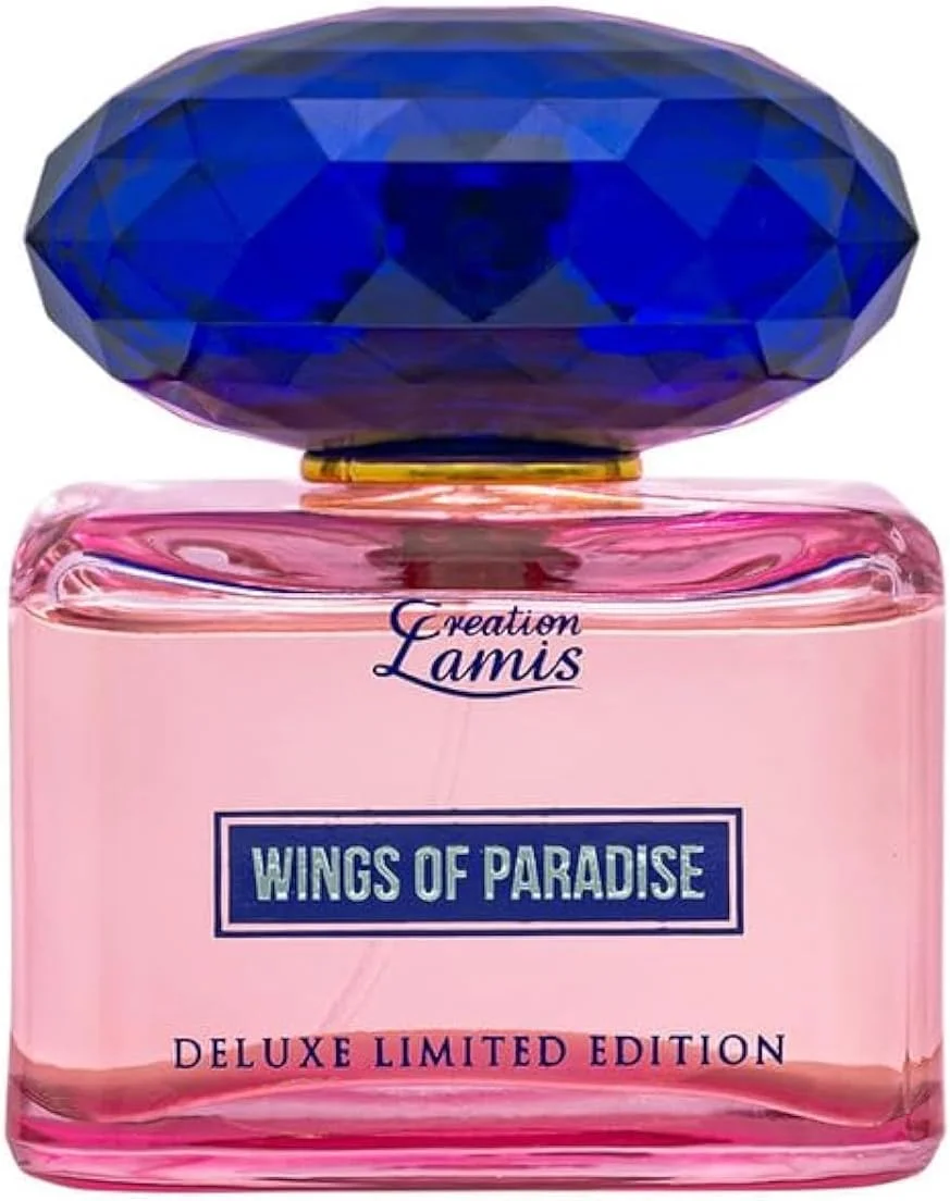 ادو پرفیوم زنانه Creation Lamis Deluxe Wings Of Paradise، رایحه گلی ماندگار زنانه، عطر بدن زنانه (100 میلی لیتر)