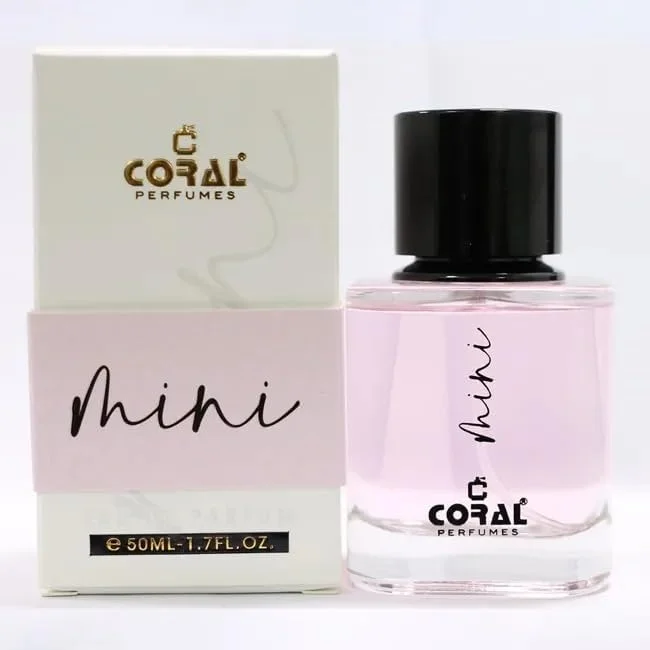 عطر زنانه کورال مینی صورتی - 50 میلی لیتر | ادو پرفیوم | رایحه تند و تازه با هلو، گیلاس، یاس و چوب صندل | رایحه زنانه ماندگار برای استفاده روزانه | ساخت دبی عطر زنانه کورال مینی صورتی - 50 میلی لیتر | ادو پرفیوم | رایحه تند و تازه با هلو، گیلاس، یاس و چوب صندل | رایحه زنانه ماندگار برای استفاده روزانه | ساخت دبی