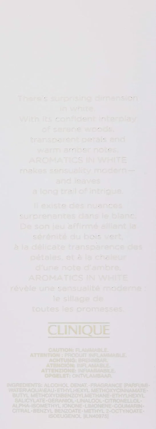 کلینیک آروماتیکس این وایت، 100 میلی لیتر کلینیک آروماتیکس این وایت، 100 میلی لیتر