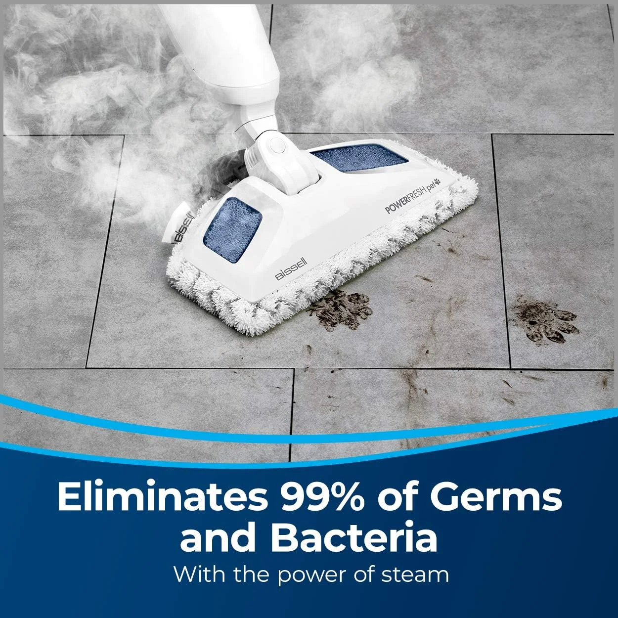 بخارشوی حیوانات خانگی BISSELL PowerFresh، بخارشوی کف، تمیز کننده کاشی و تمیز کننده کف چوبی سخت، مدل 19404 بخارشوی حیوانات خانگی BISSELL PowerFresh، بخارشوی کف، تمیز کننده کاشی و تمیز کننده کف چوبی سخت، مدل 19404