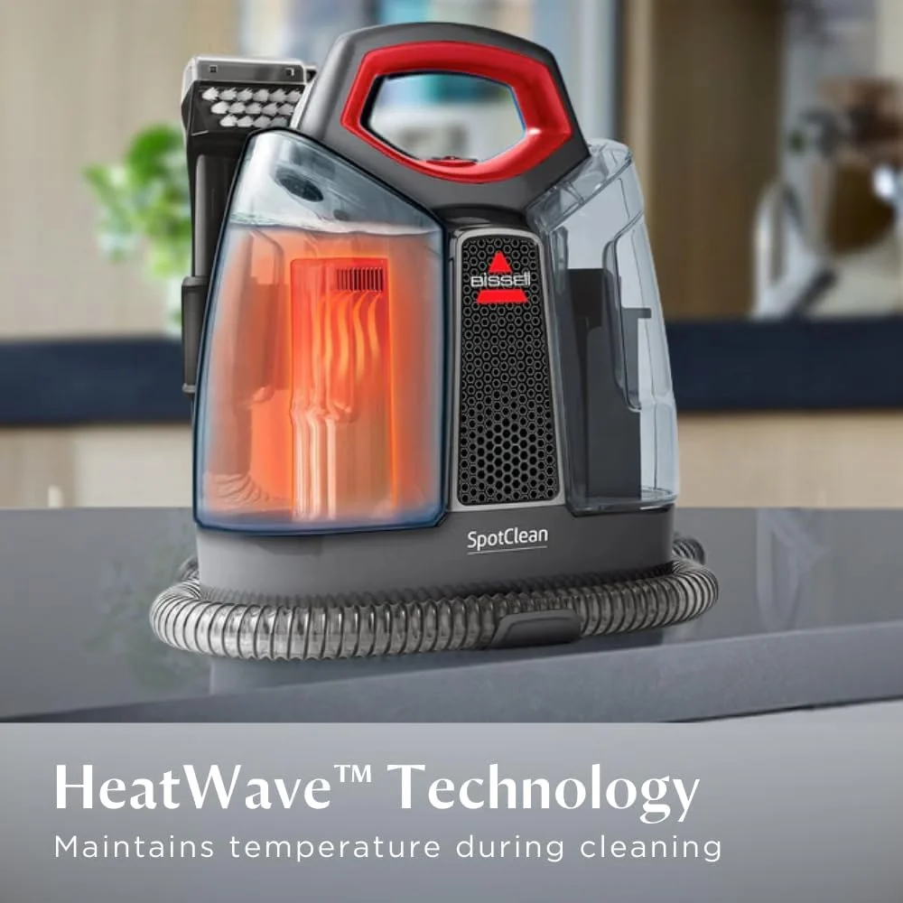 جاروبرقی لکه بر بیسل اسپات کلین پروهیت 4720E - شوینده قابل حمل با مکش قدرتمند و فناوری HeatWave | از بین برنده لکه های سخت از فرش، مبلمان، پرده و داخل خودرو | 2 سال گارانتی بیسل جاروبرقی لکه بر بیسل اسپات کلین پروهیت 4720E - شوینده قابل حمل با مکش قدرتمند و فناوری HeatWave | از بین برنده لکه های سخت از فرش، مبلمان، پرده و داخل خودرو | 2 سال گارانتی بیسل