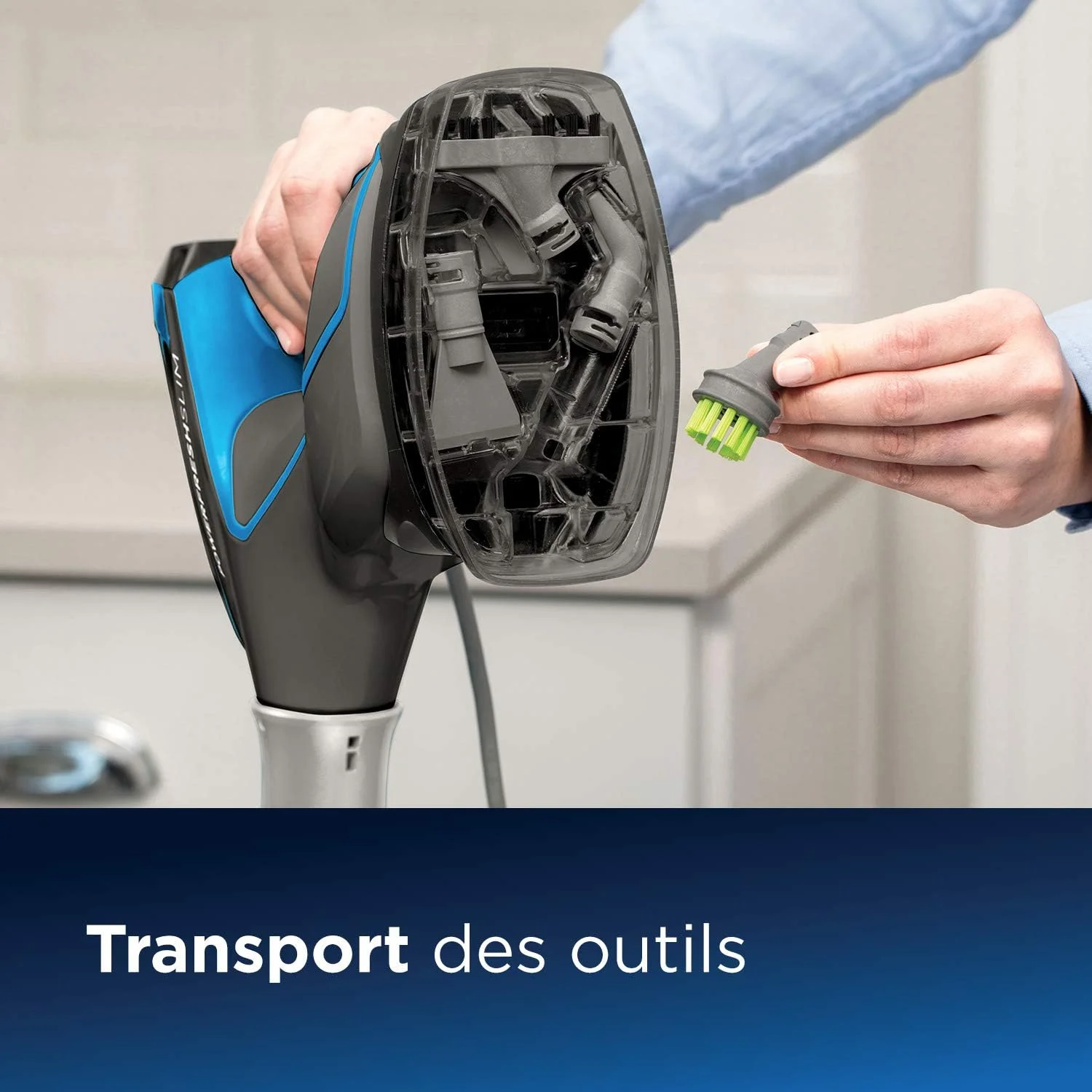 بخارشوی چند منظوره بیسل مدل PowerFresh Slim Steam 2234N، بخارشوی زمین، بخارشوی دستی و بخارشوی دستی با لوله افزایش طول برای نقاط دور از دسترس، 1500 وات بخارشوی چند منظوره بیسل مدل PowerFresh Slim Steam 2234N، بخارشوی زمین، بخارشوی دستی و بخارشوی دستی با لوله افزایش طول برای نقاط دور از دسترس، 1500 وات